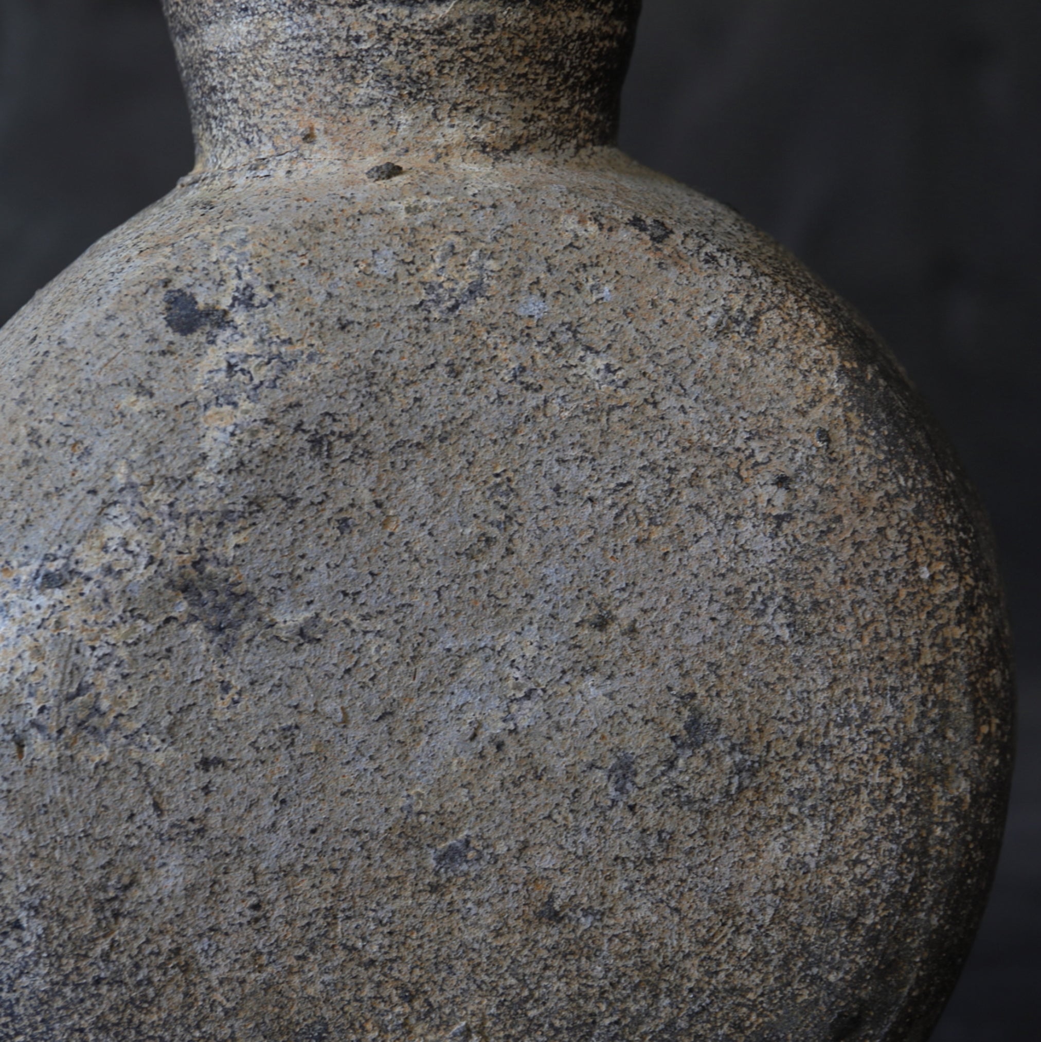 BOTELLA CON ASA, Cerámica Sue, c, Período Kofun(250–581 d. C.)