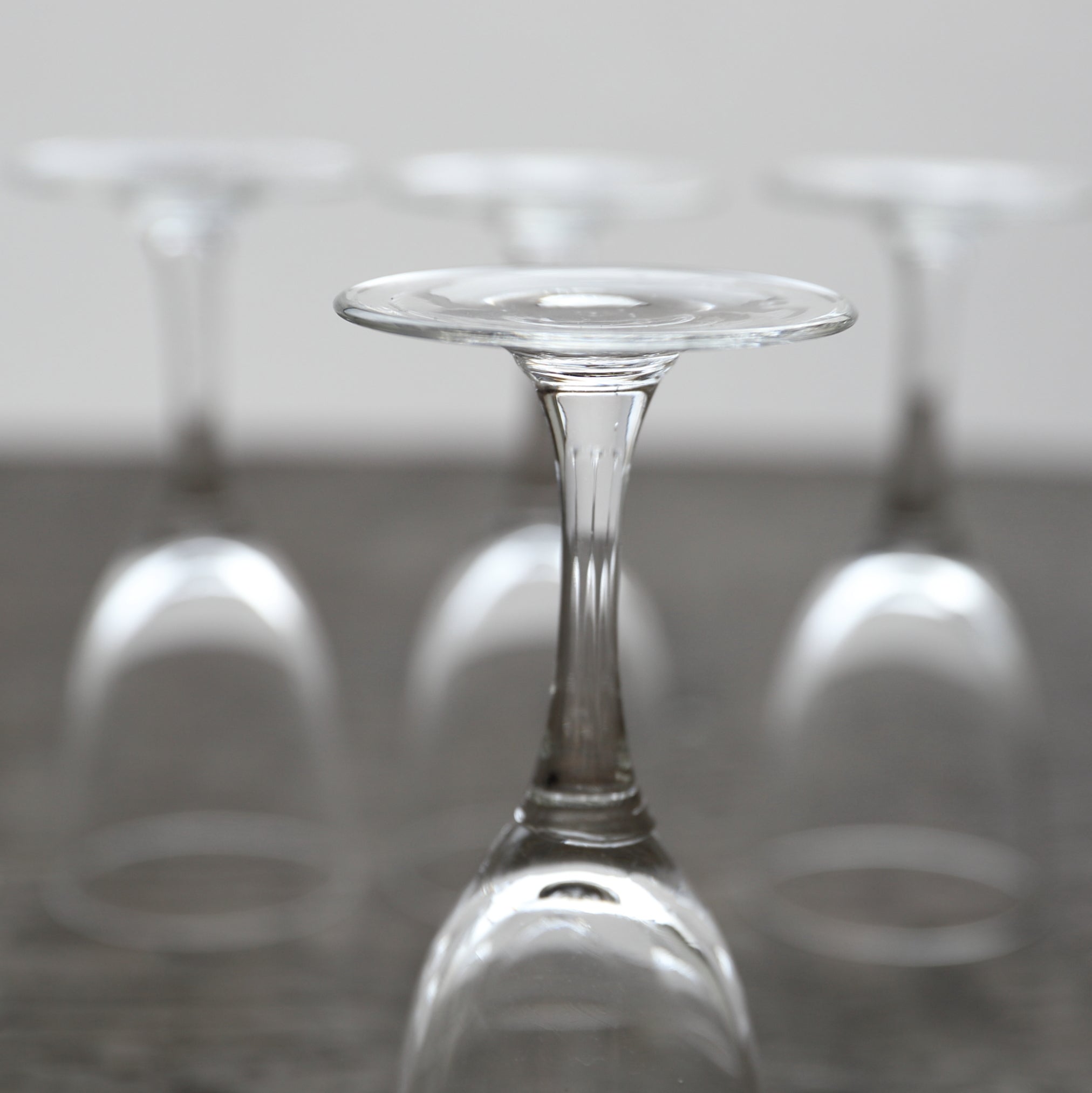 GLASS CUP, Set of 5, b, French Antique, Modern(19th–20th centuries)
