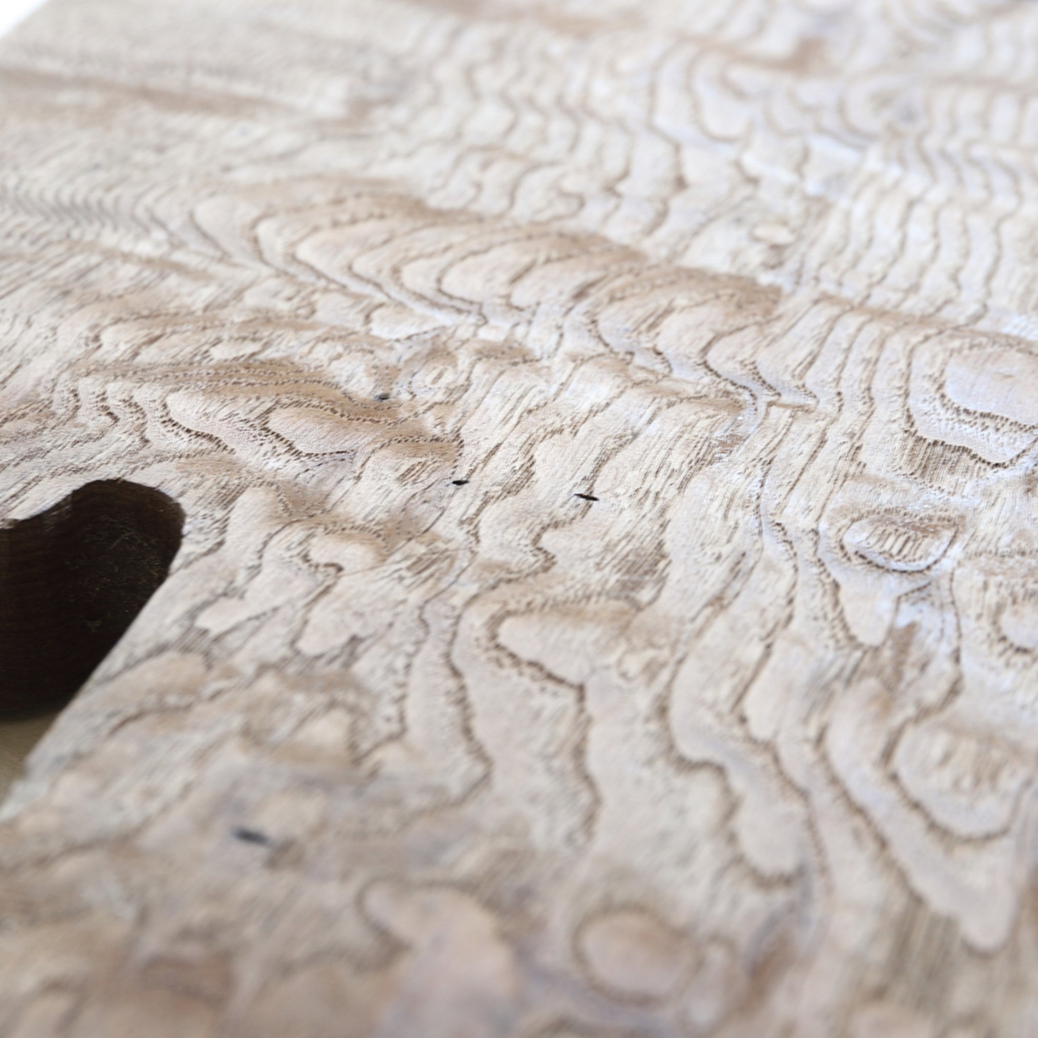 OLD TEMPLE WOOD TABLETOP, Antique Material, Edo Period(1603–1867CE)