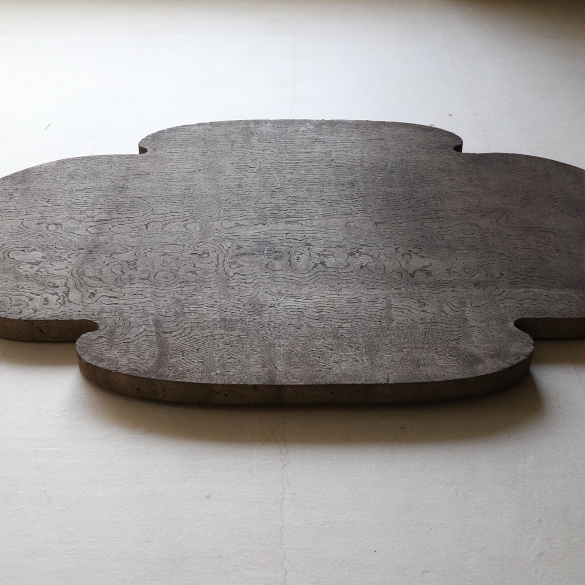 OLD TEMPLE WOOD TABLETOP, Antique Material, Edo Period(1603–1867CE)