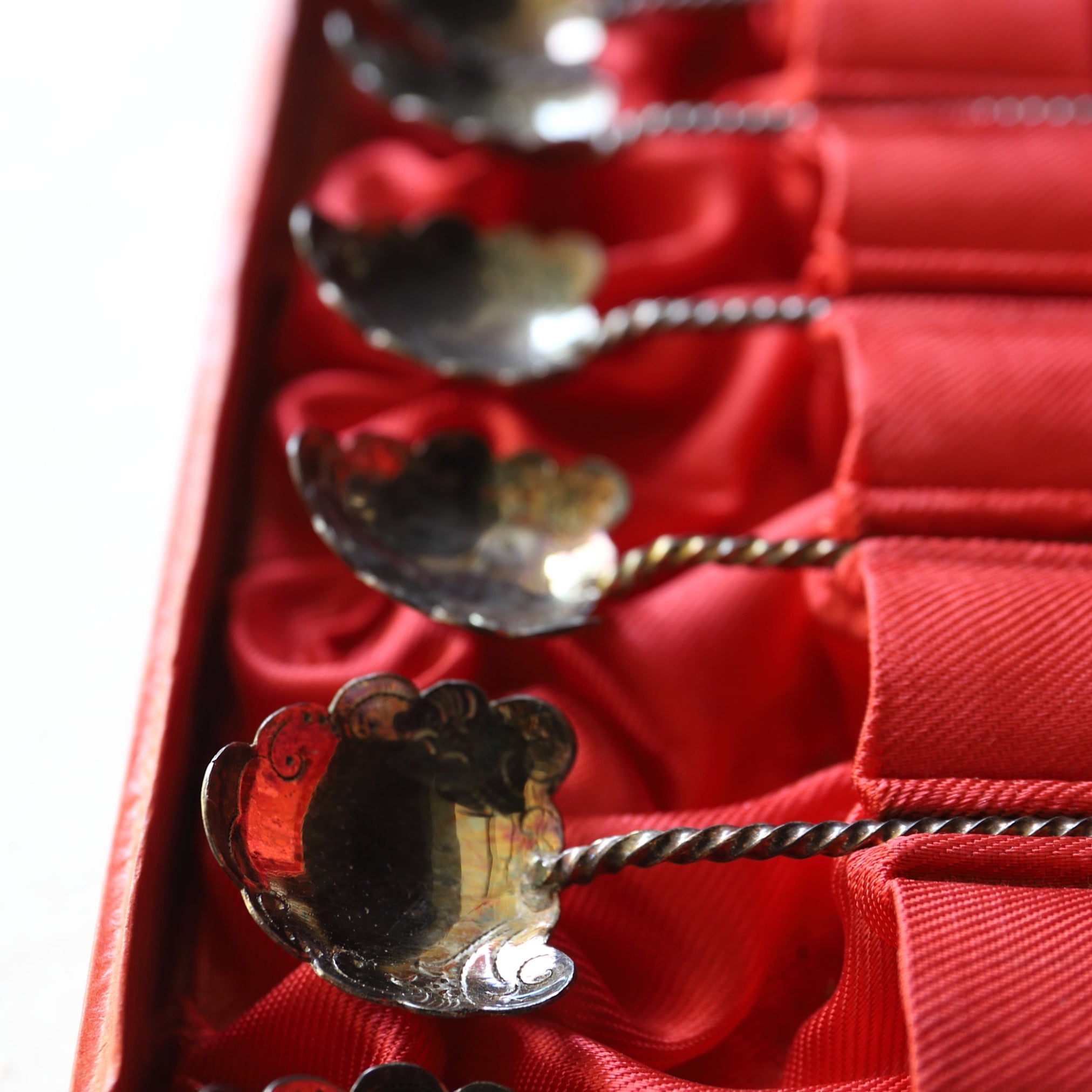 PURE SILVER BALL-TIPPED SPOON, 800 Silver, 800, French Antique, Early Modern Period(16th–19th centuries)