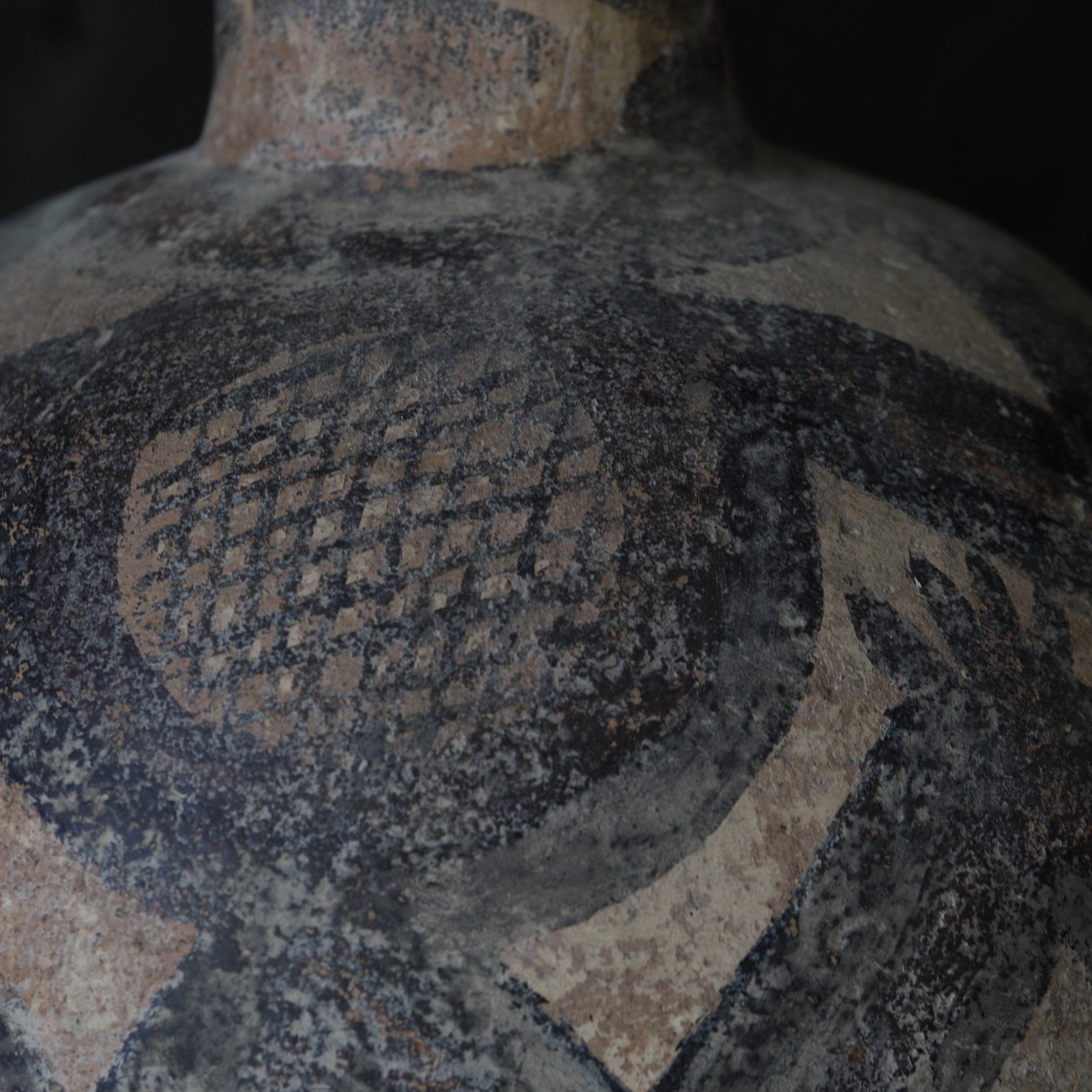 GROSSES GEFÄSS, Bemalte Keramik, Majiayao-Kultur(3300–2050 v. Chr.)
