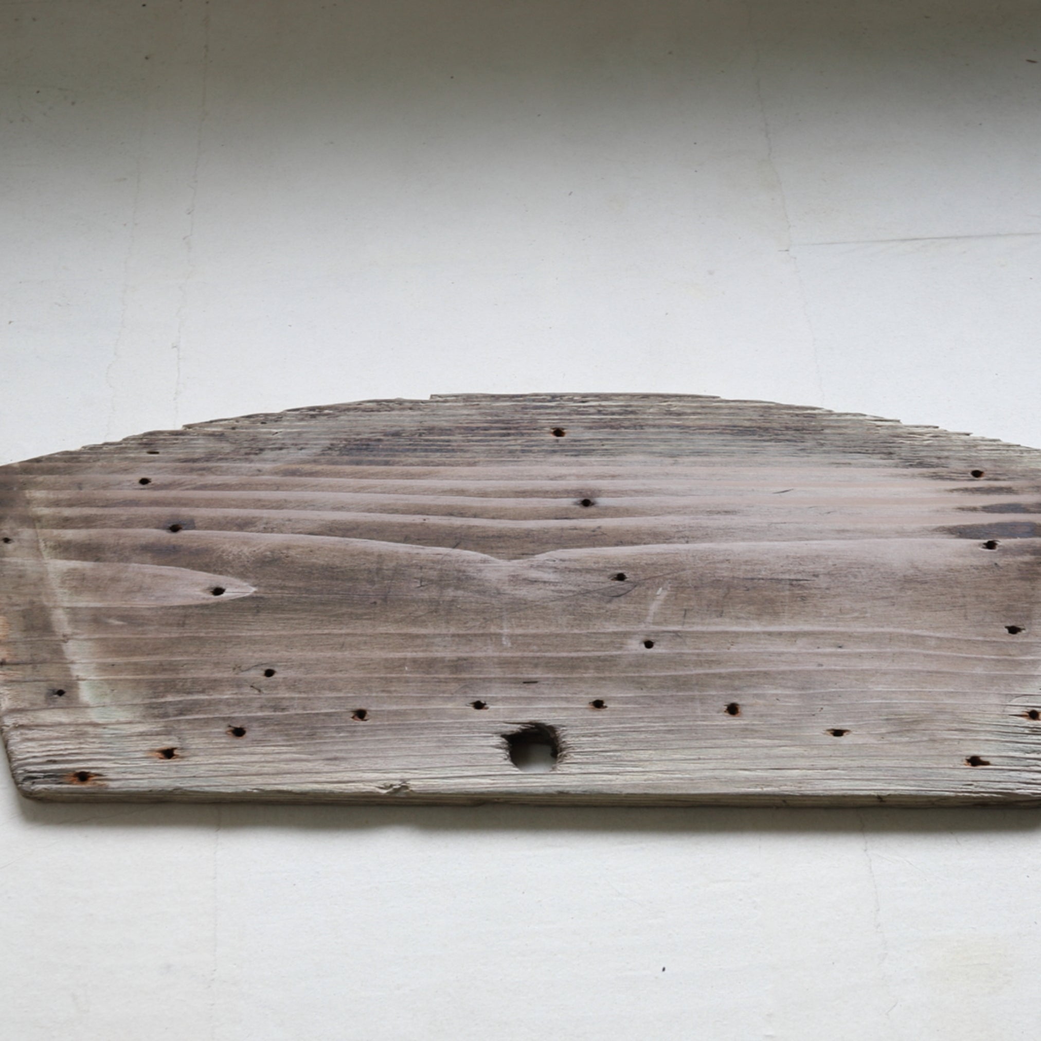 OLD WATER WHEEL BOARD, Antique Material, a1, Meiji Period(1868–1912CE)