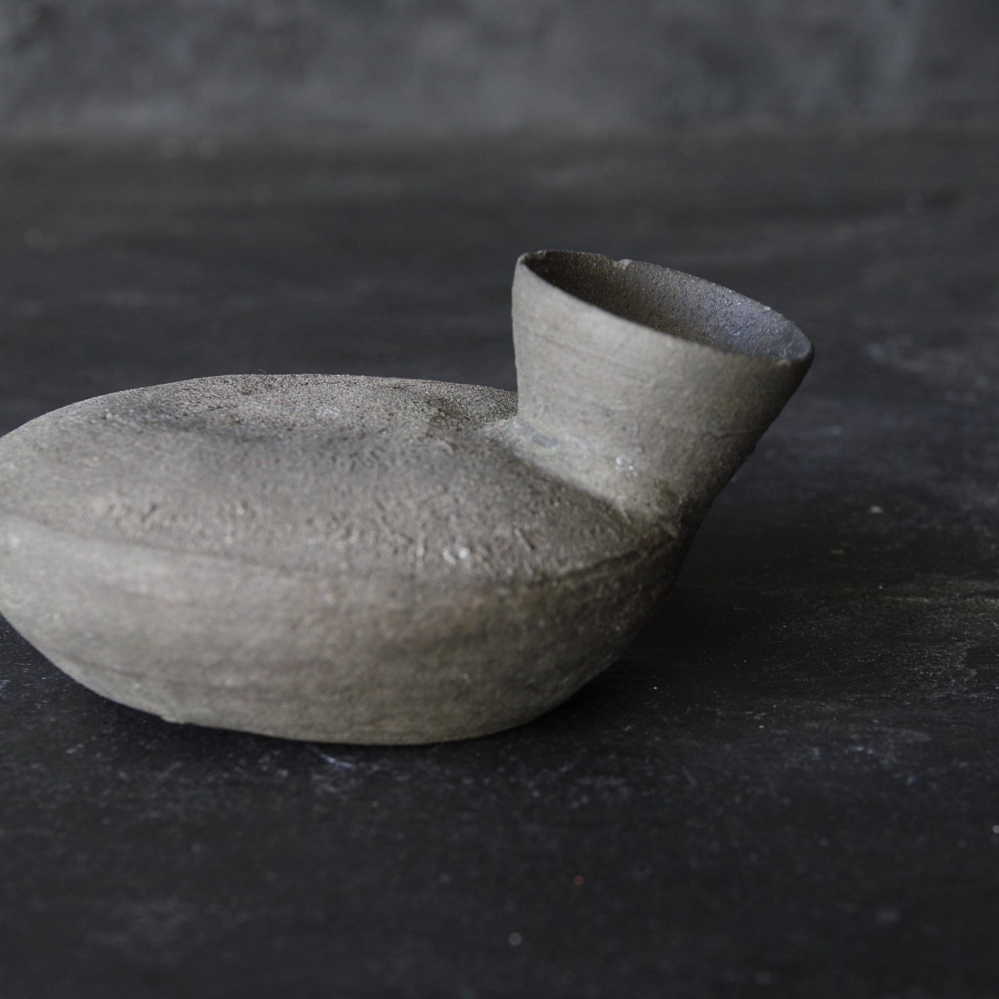 SMALL FLAT BOTTLE, Sue Ware, Nara Period(710–794CE)
