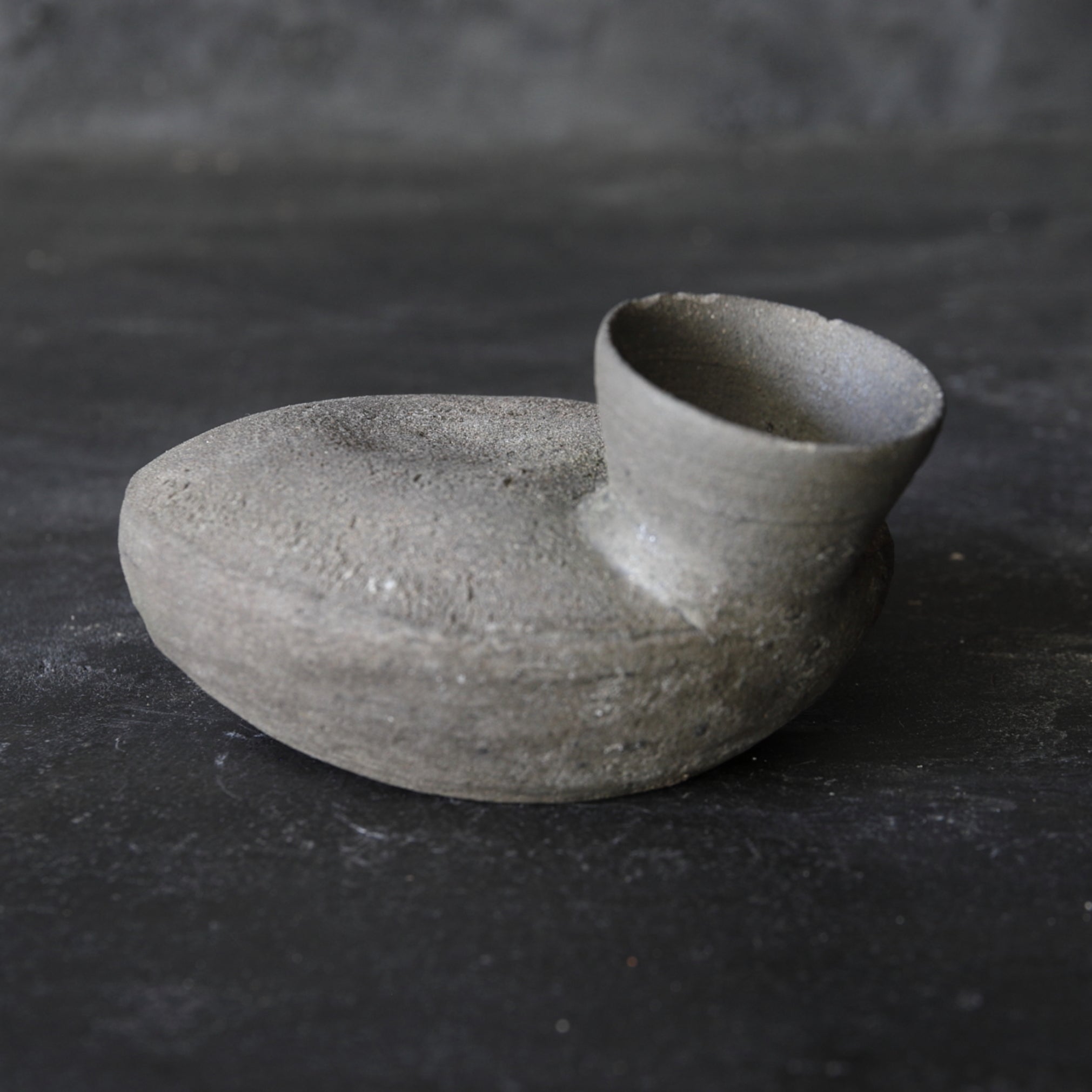 SMALL FLAT BOTTLE, Sue Ware, Nara Period(710–794CE)