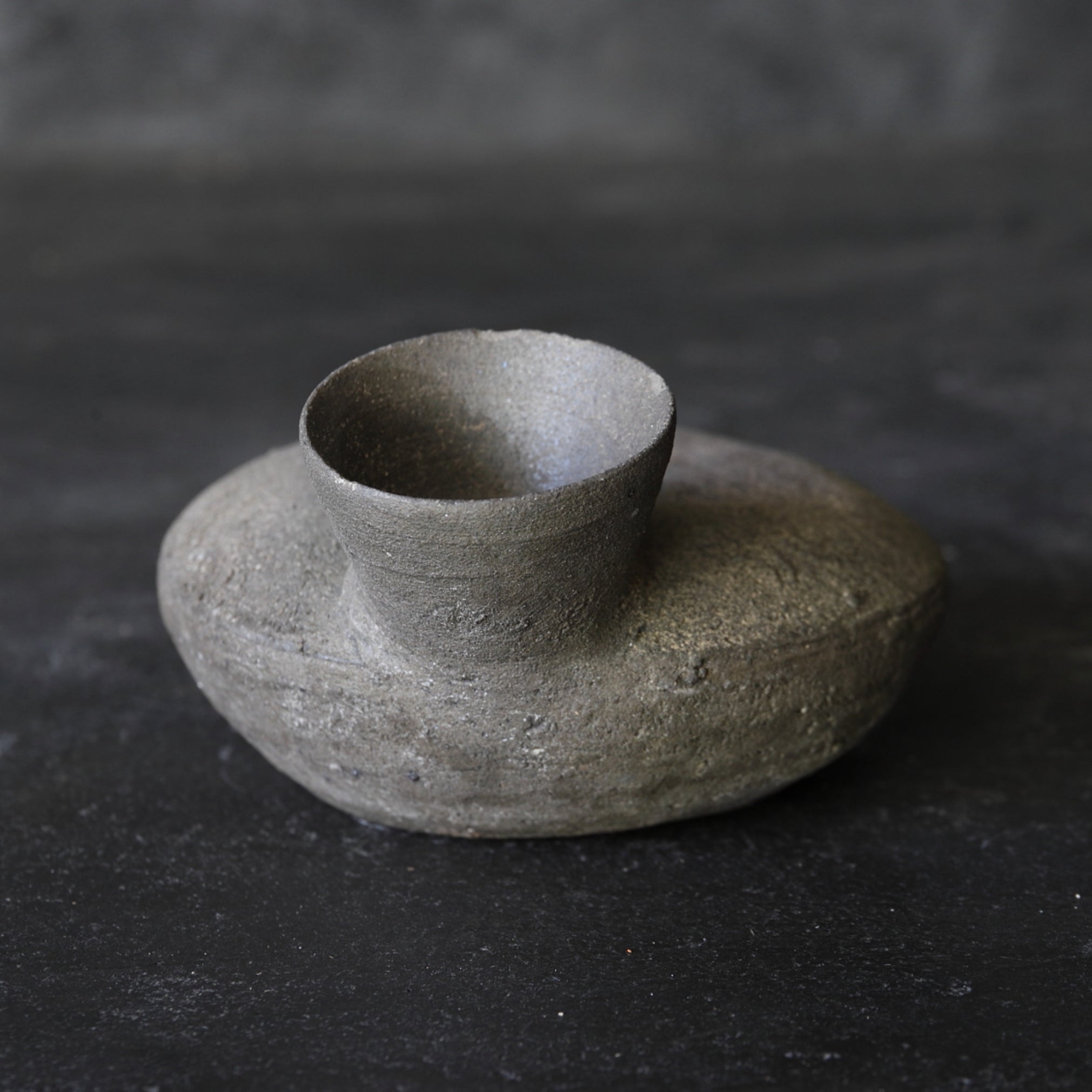 SMALL FLAT BOTTLE, Sue Ware, Nara Period(710–794CE)