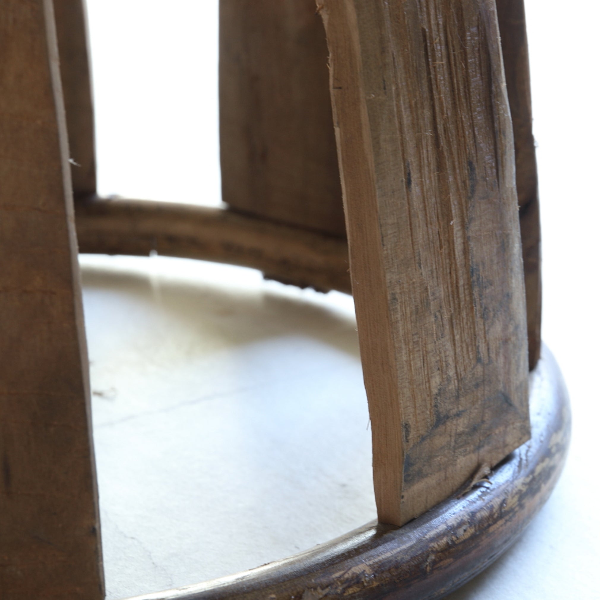 TABURETE BAJO DE BAMBÚ TEJIDO, Yao, c4, Edad Moderna Temprana(Siglos XVI–XIX)