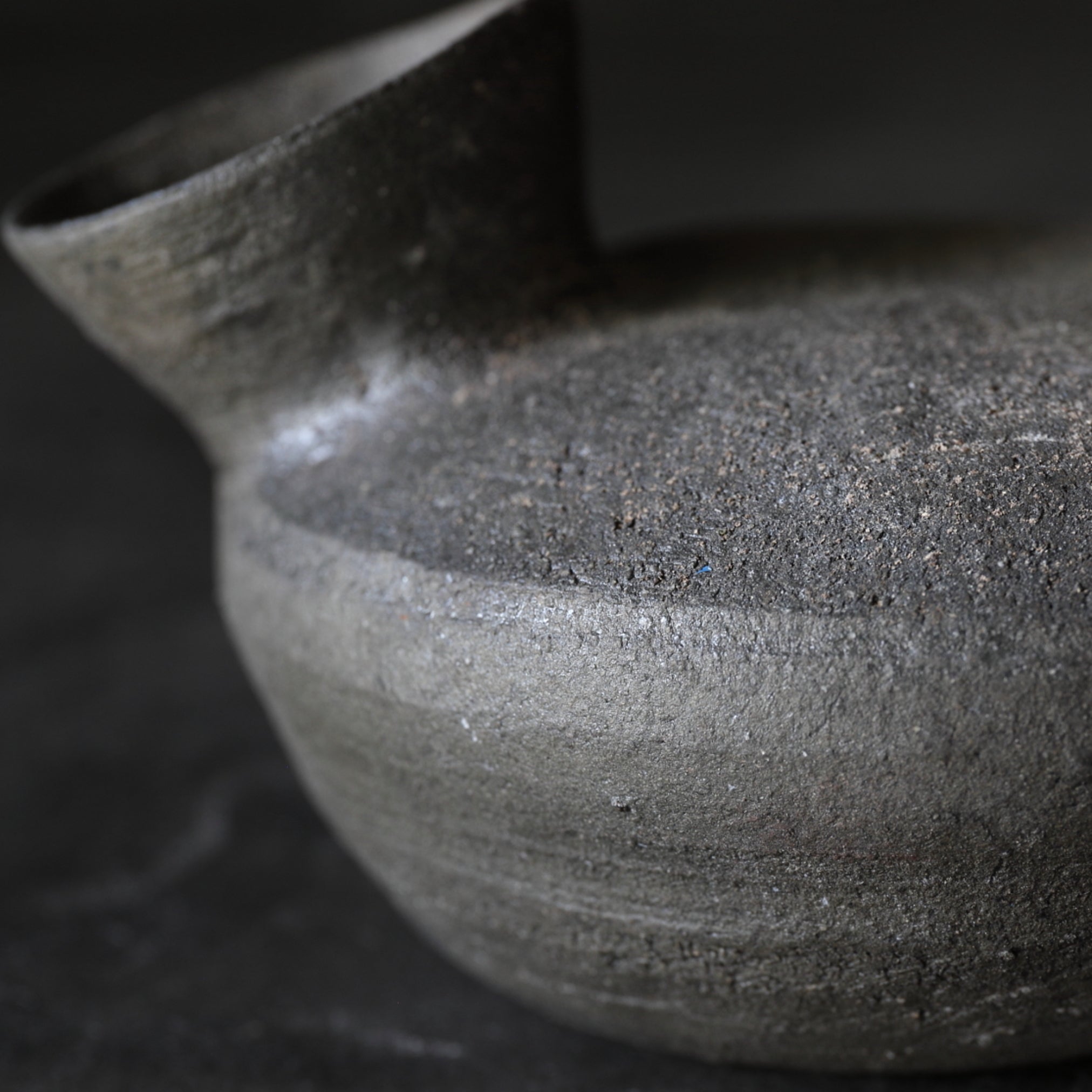 BOTELLA PLANA PEQUEÑA, Cerámica Sue, Período Nara(710–794 d. C.)