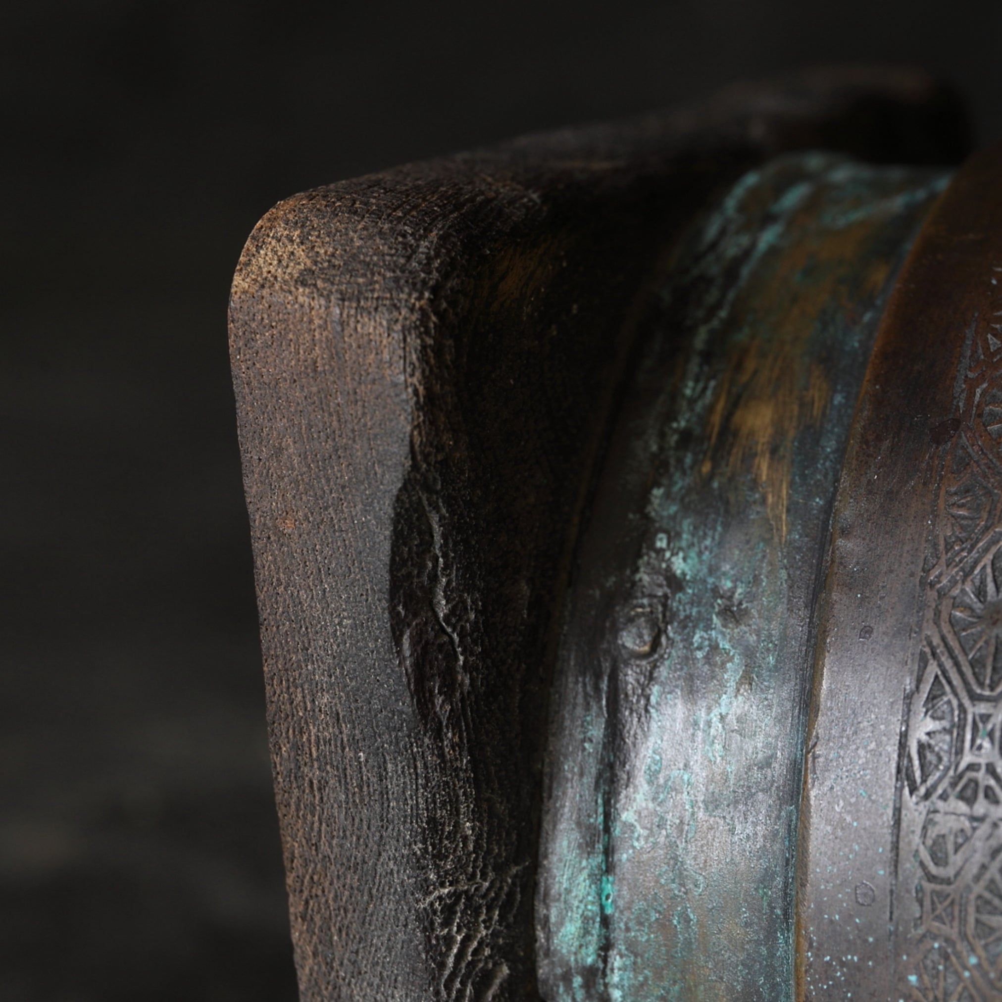 BRASERO DE CARBÓN DE BRONCE, Dinastía Qing(1616–1911 d. C.)