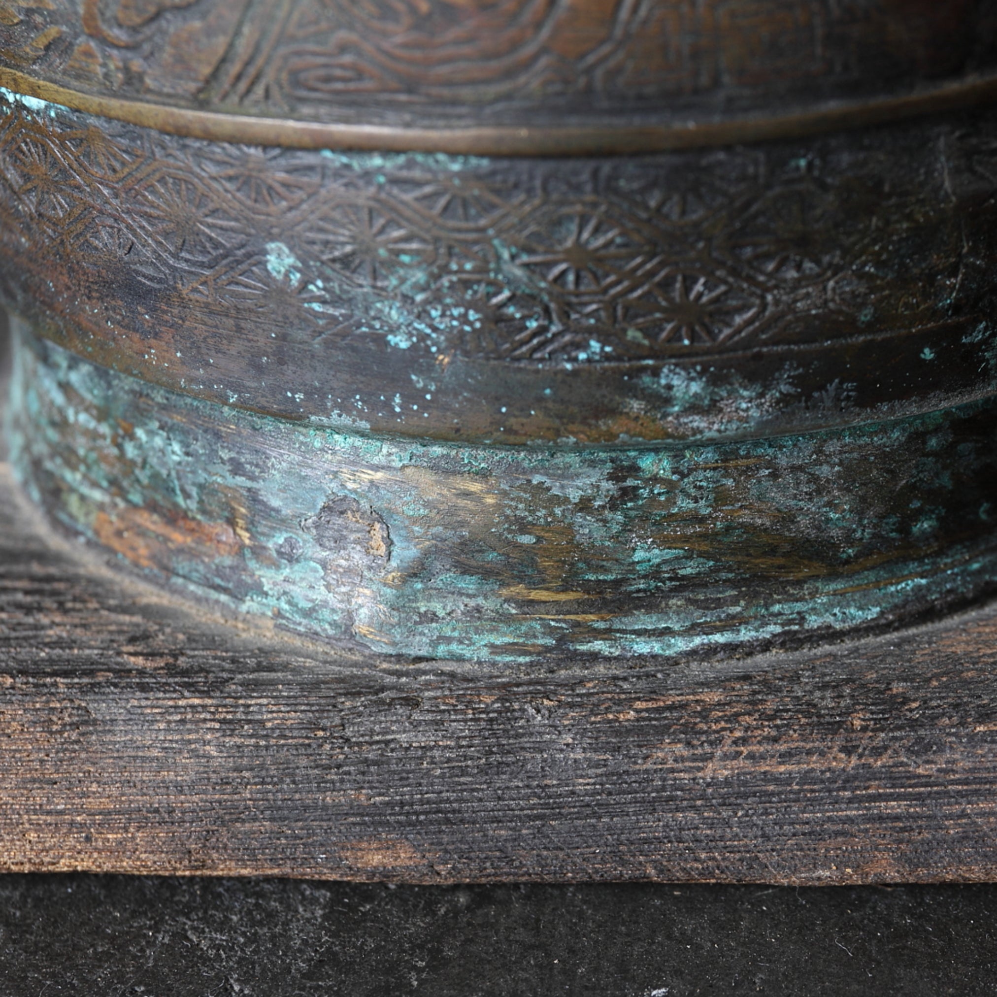 BRASERO DE CARBÓN DE BRONCE, Dinastía Qing(1616–1911 d. C.)