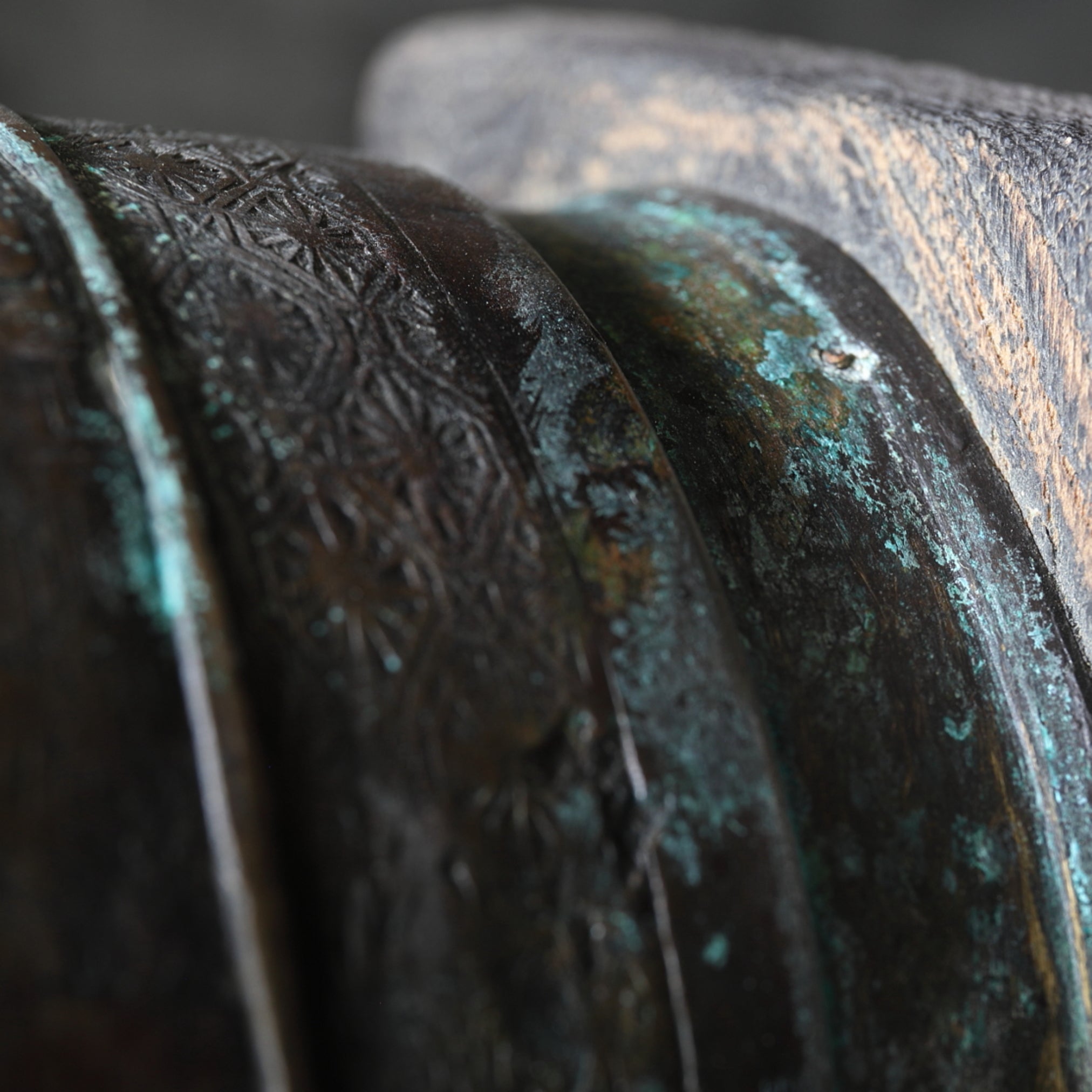 BRASERO DE CARBÓN DE BRONCE, Dinastía Qing(1616–1911 d. C.)