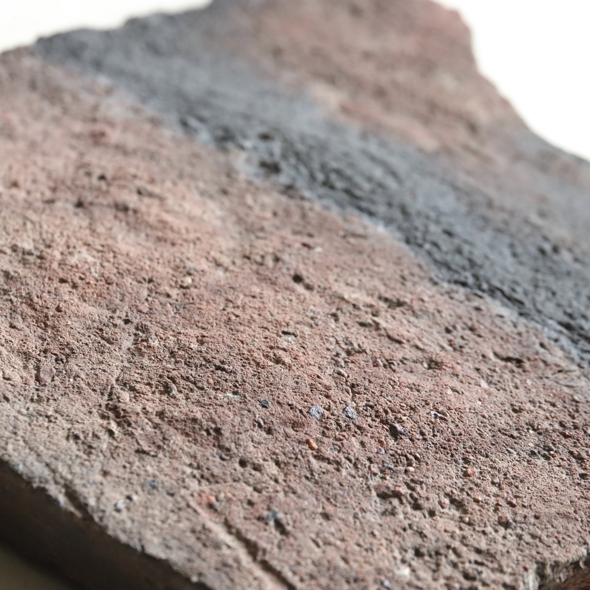 PLACA DE CERÁMICA GRANDE, Shigaraki / Herramienta de horno(fragmento), Período Edo(1603–1867 d. C.)