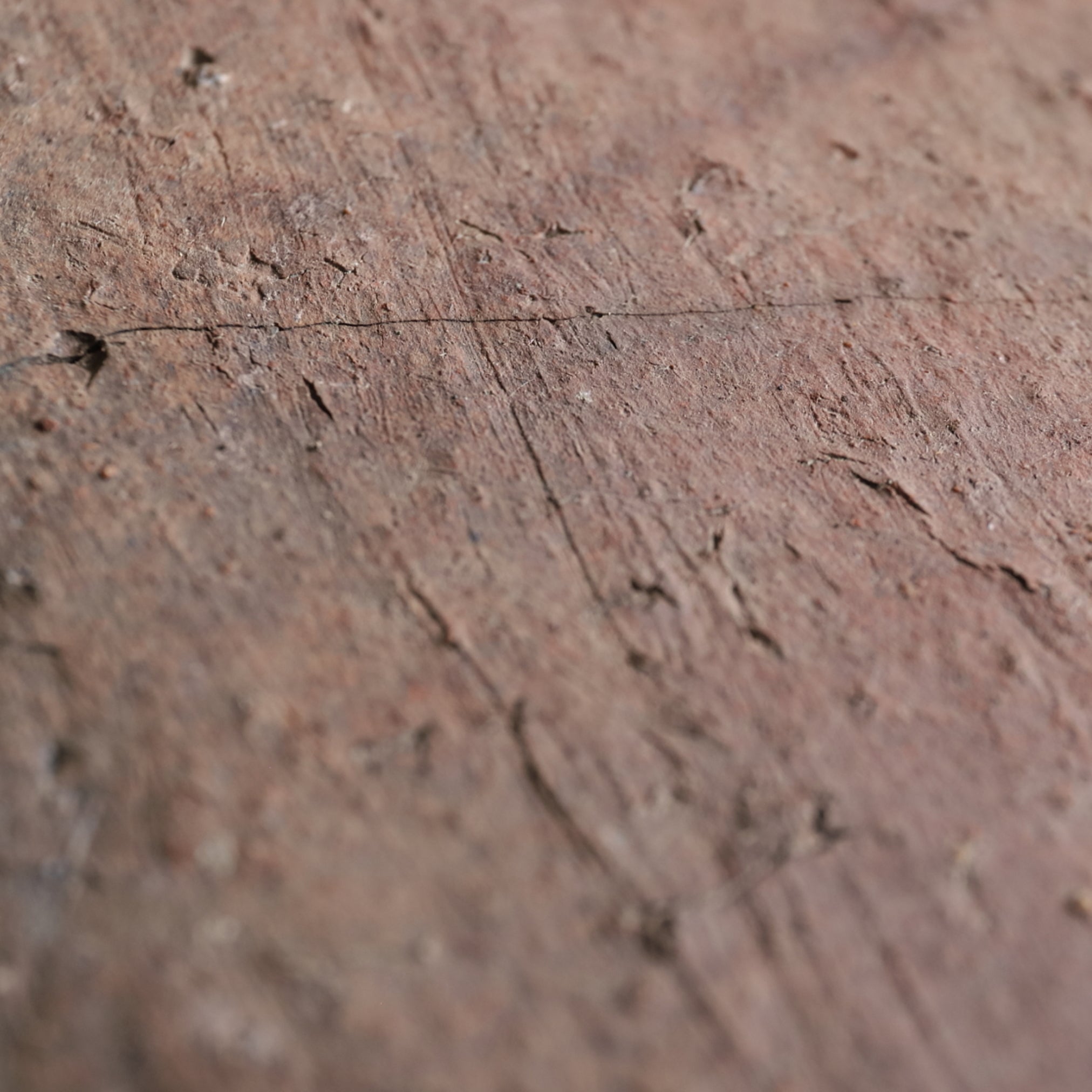 PLACA DE CERÁMICA GRANDE, Shigaraki / Herramienta de horno(fragmento), Período Edo(1603–1867 d. C.)