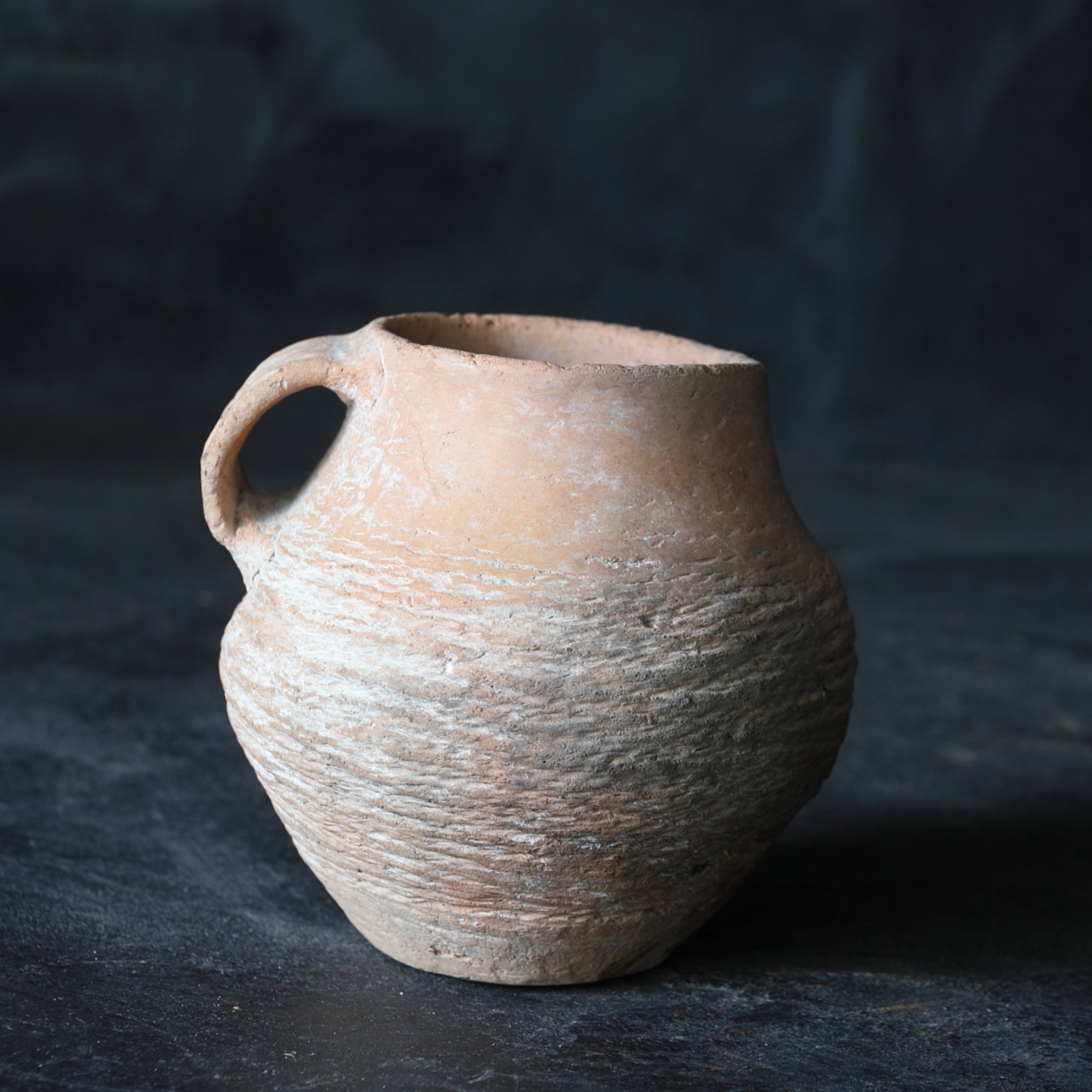 VESSEL, Unusual shaped earthenware, Jomon Period(10000–300BCE)
