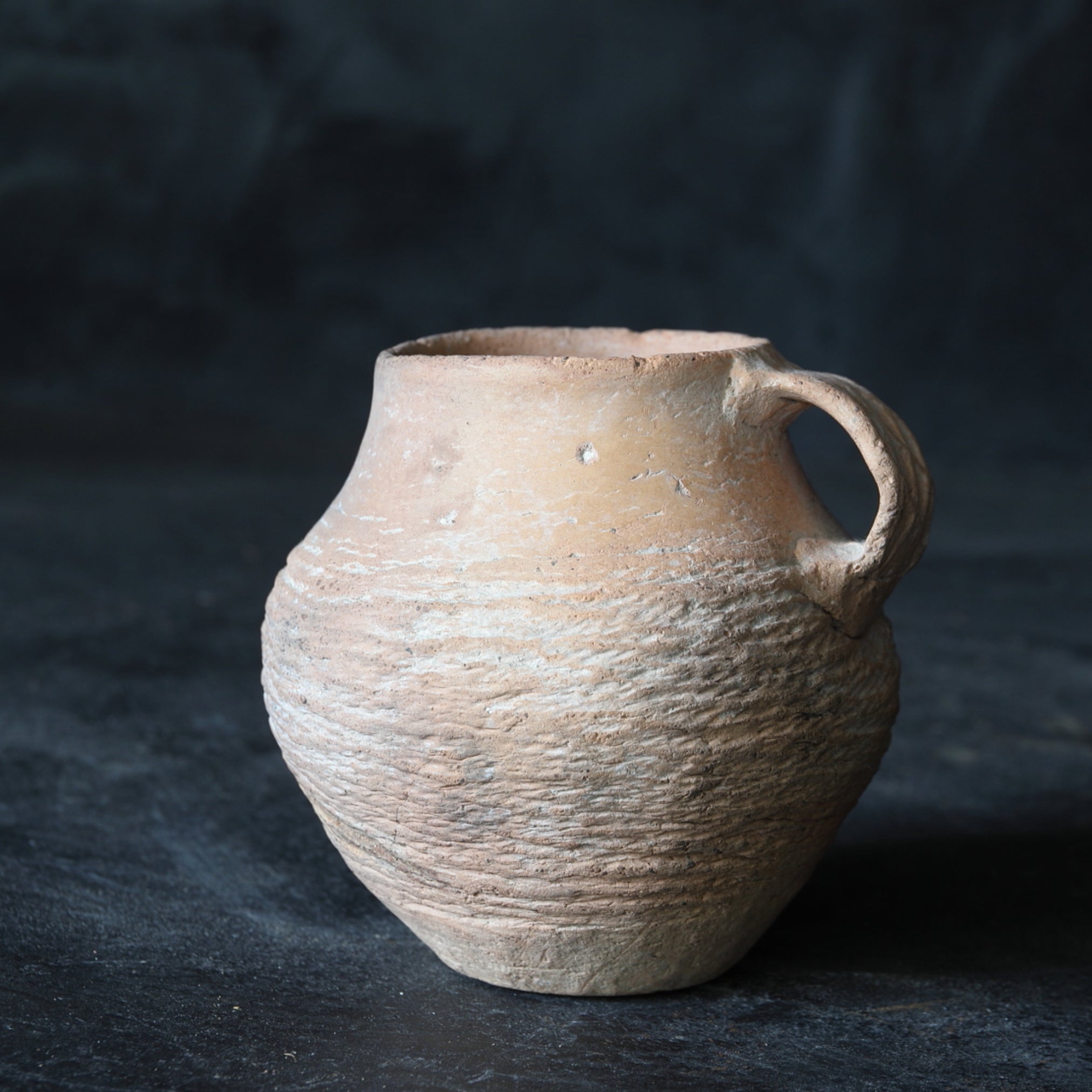VESSEL, Unusual shaped earthenware, Jomon Period(10000–300BCE)