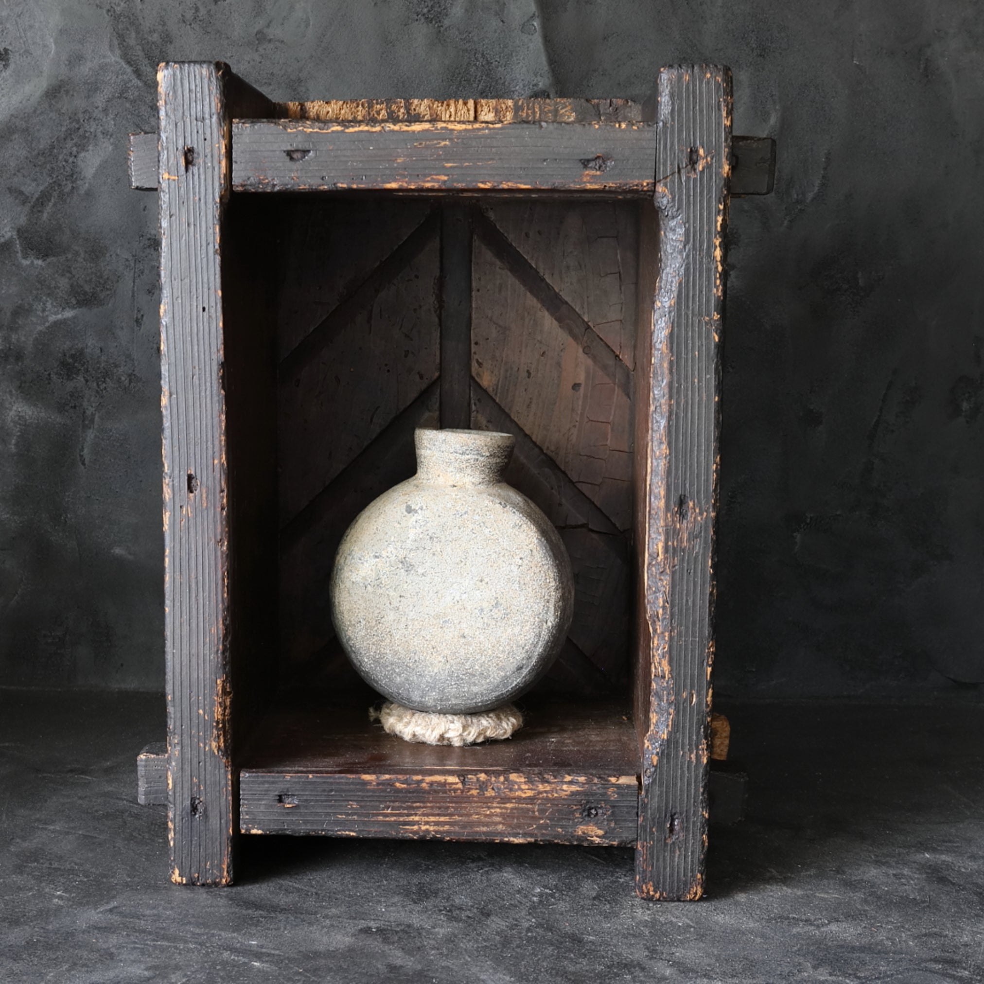 OLD WOODEN SOY SAUCE PRESS, Edo–Meiji Period(1603–1912CE)