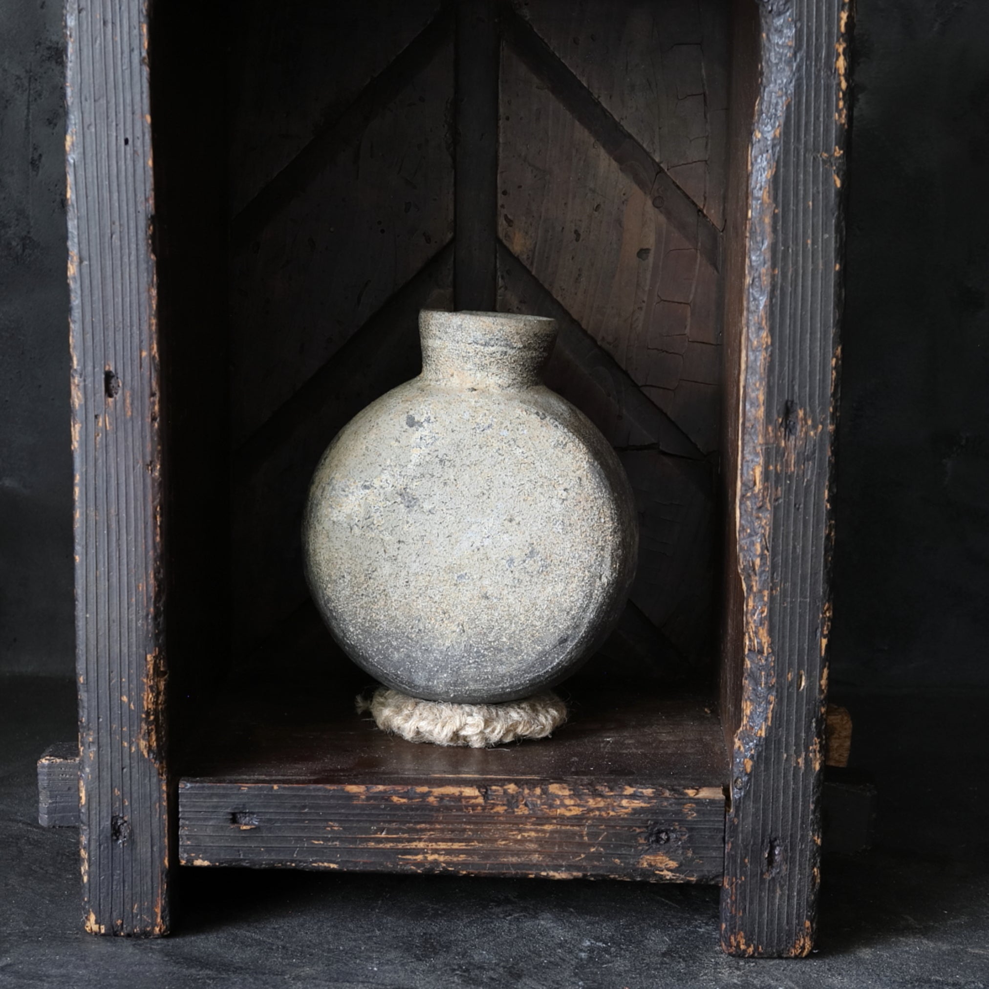 OLD WOODEN SOY SAUCE PRESS, Edo–Meiji Period(1603–1912CE)