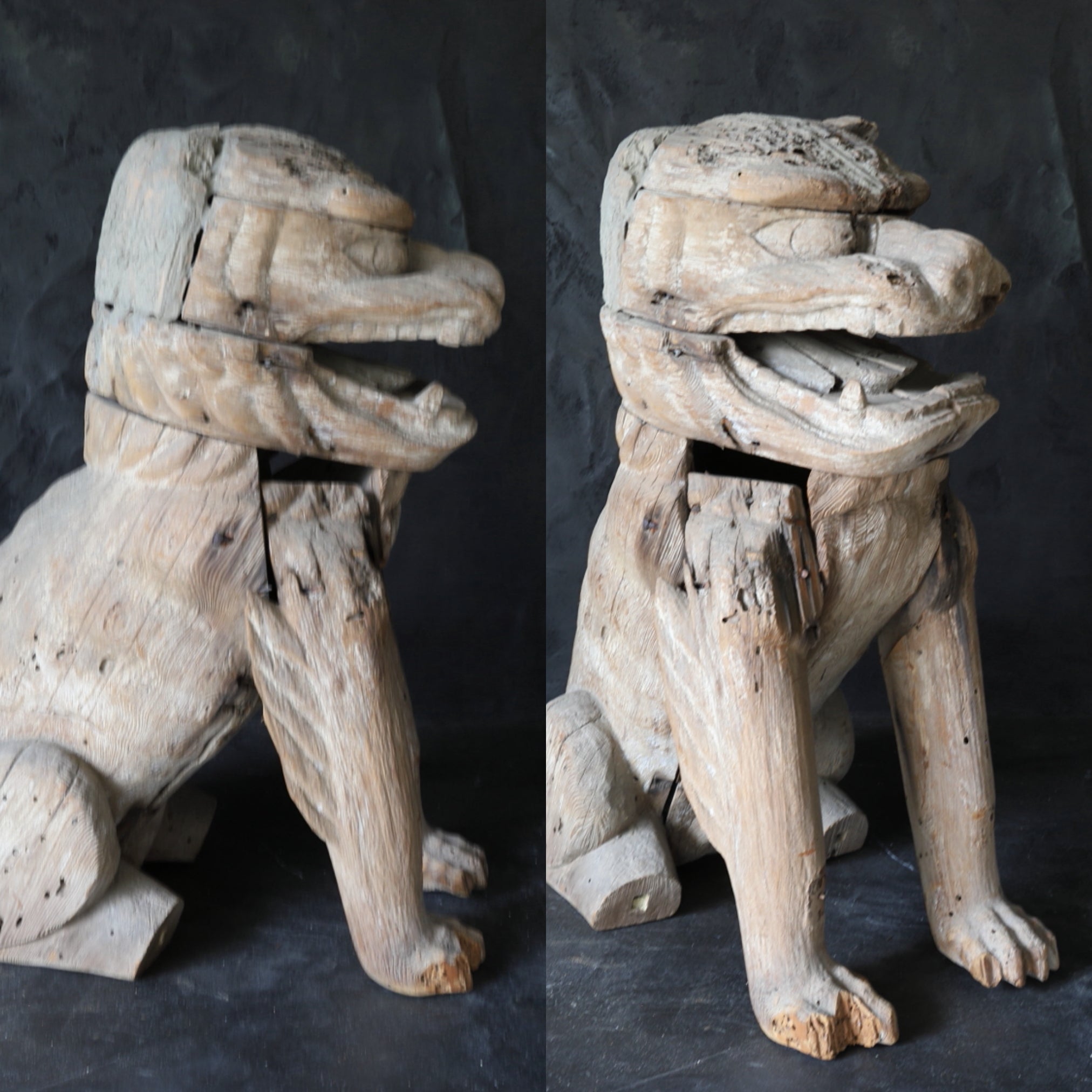 , Avec lion, paire, Période Kamakura(1185–1333 apr. J.-C.)