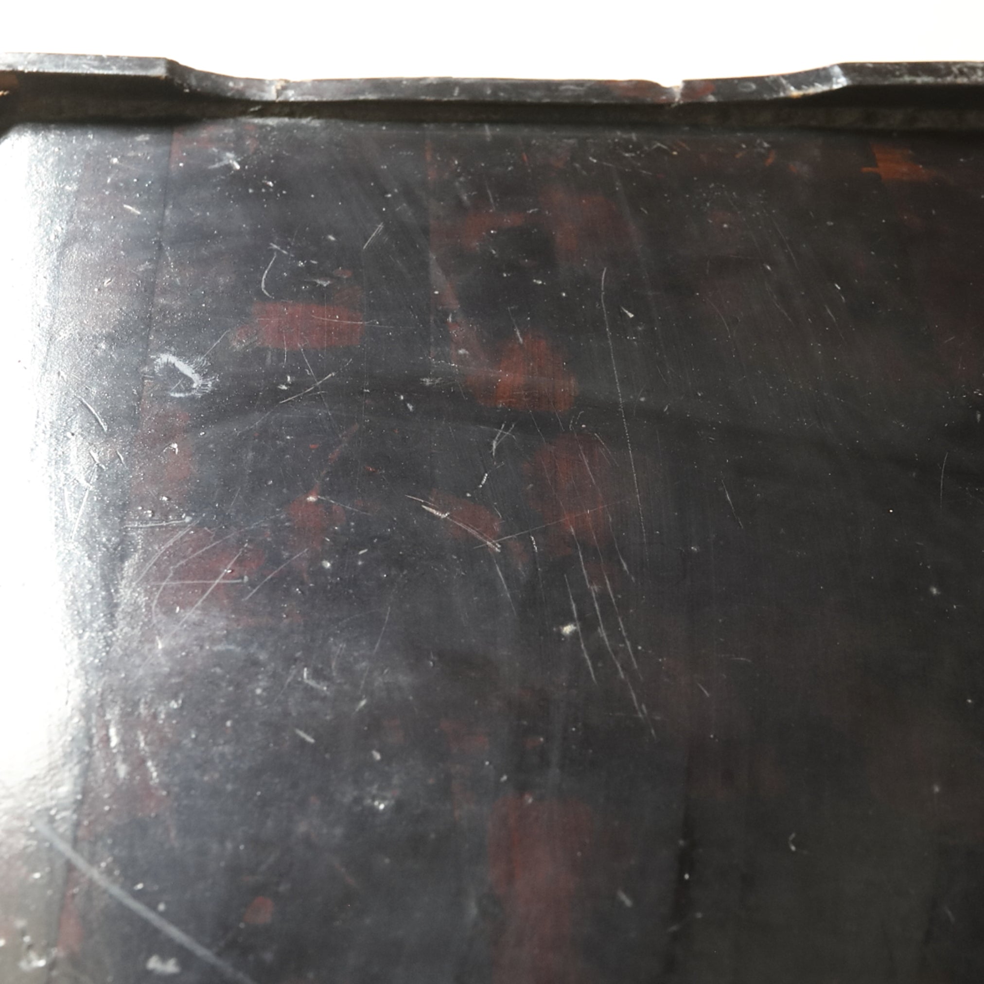 BANDEJA DE TÉ HEXAGONAL DE MADERA, Período Edo(1603–1867 d. C.)
