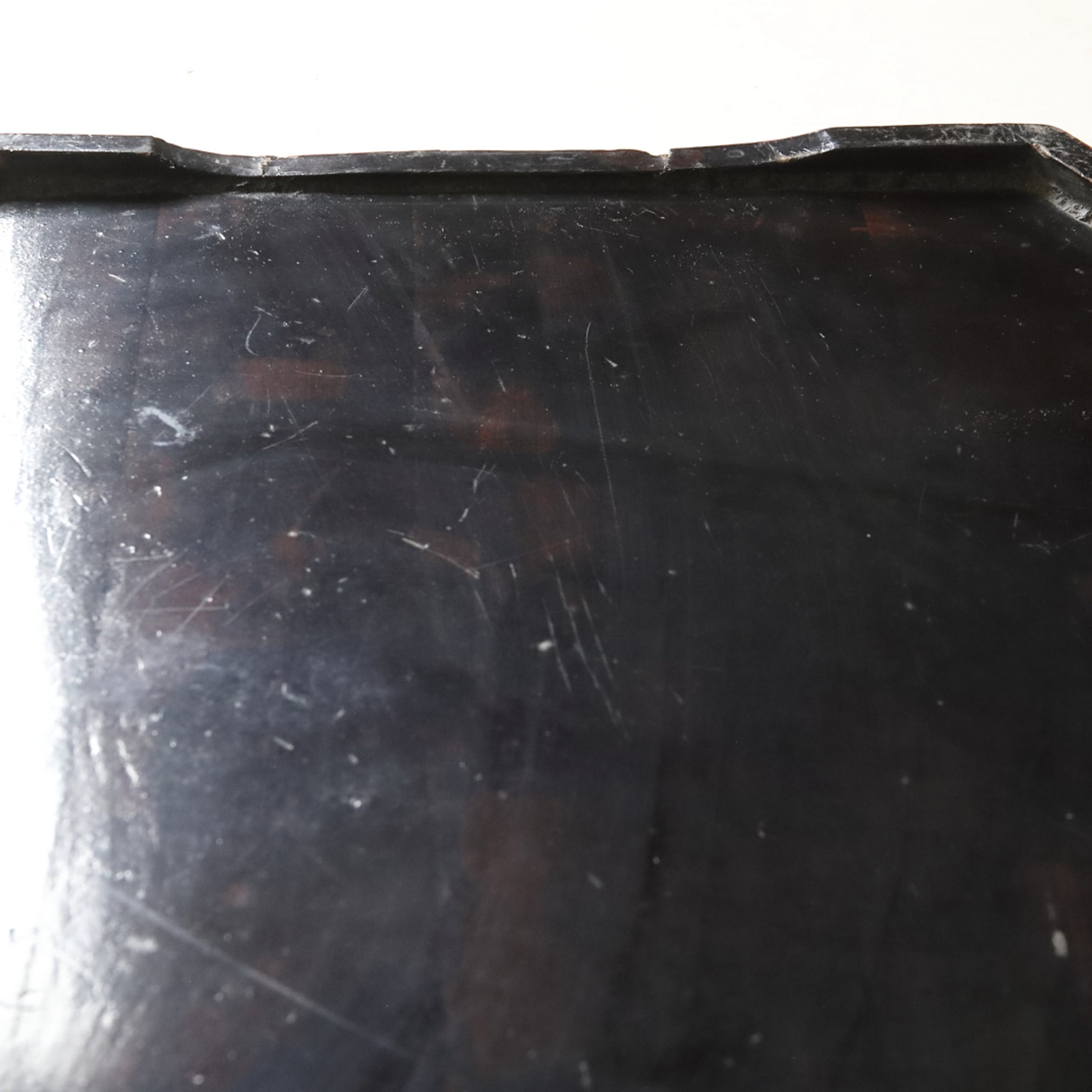 BANDEJA DE TÉ HEXAGONAL DE MADERA, Período Edo(1603–1867 d. C.)