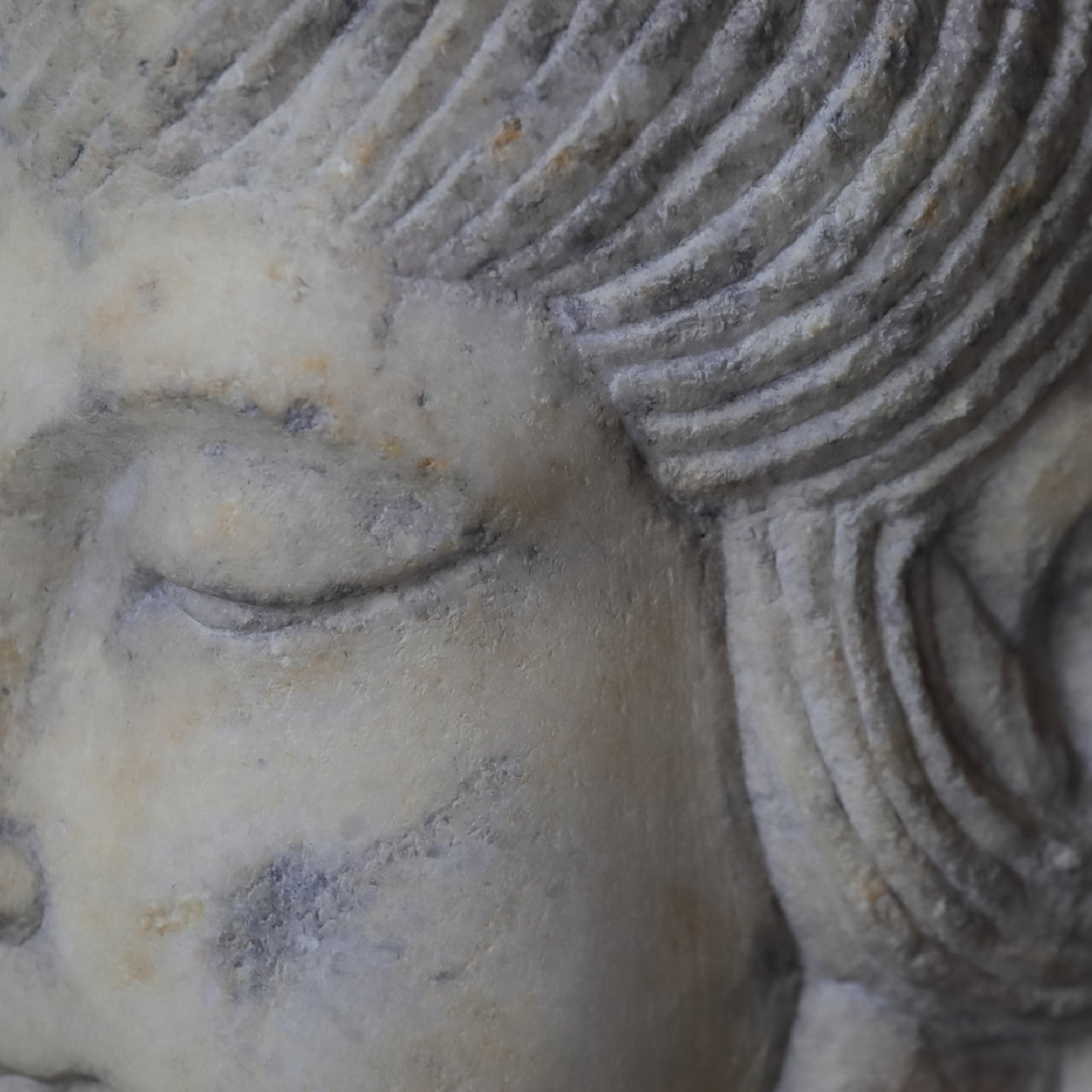 北齊白玉佛首(古代, 西元3–12世紀)