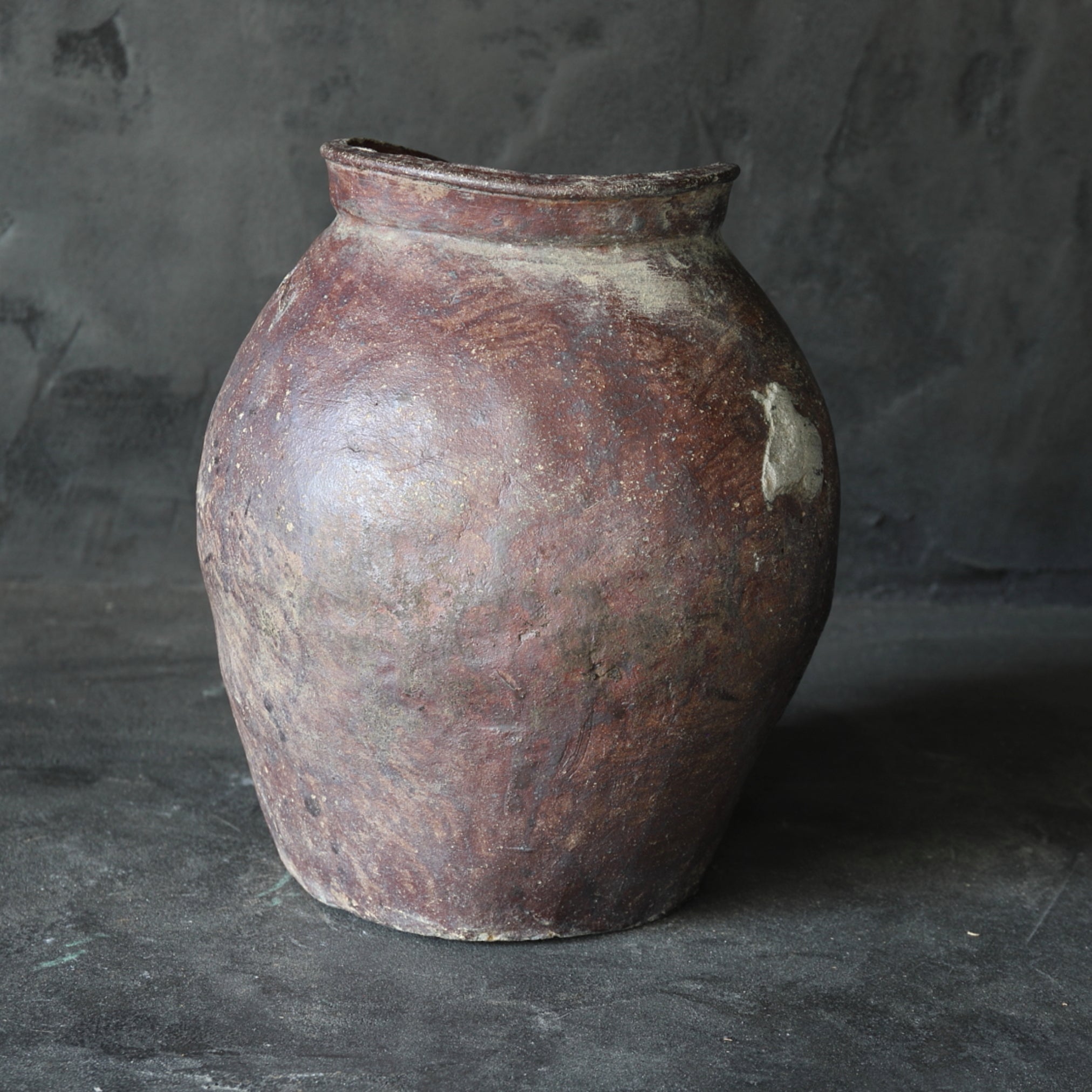 MISSHAPEN JAR, Ko-Tokoname, Muromachi Period(1336–1573CE)