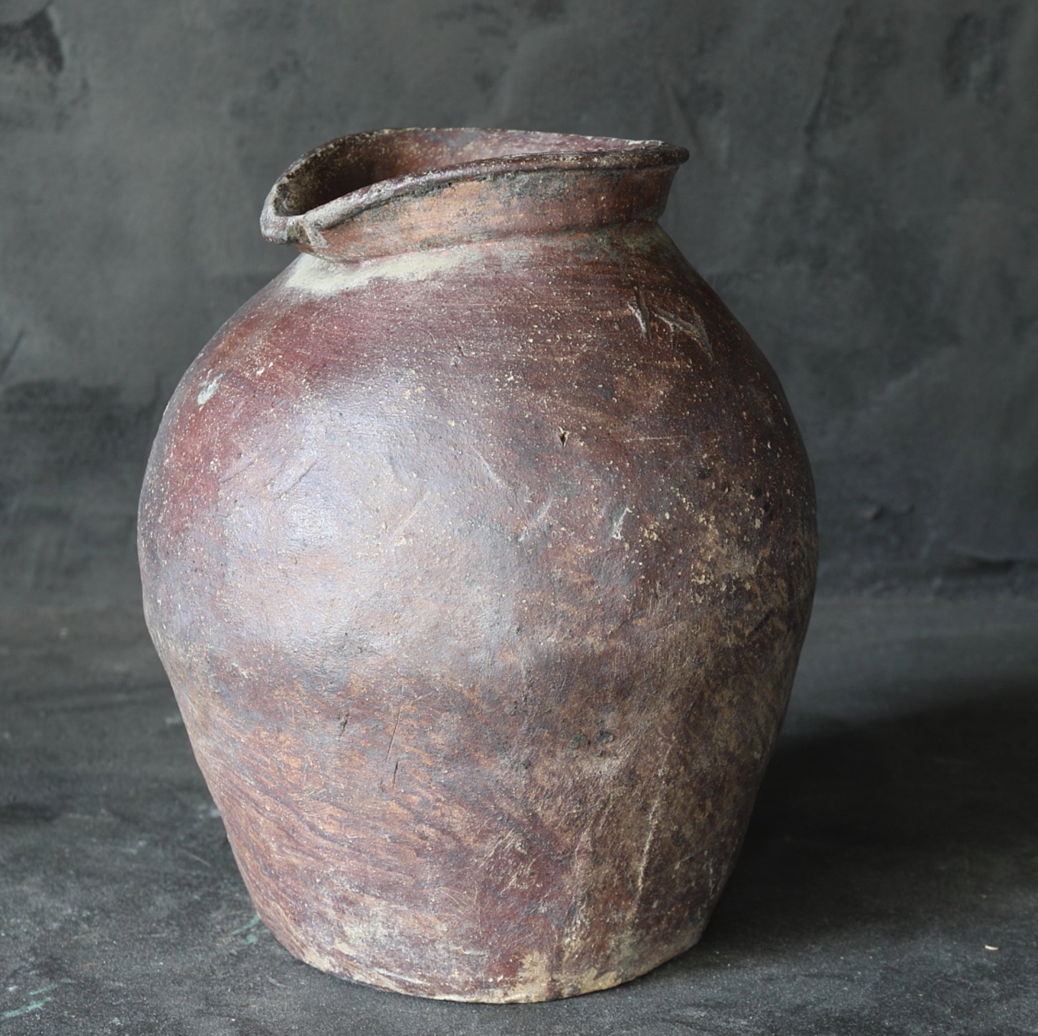 MISSHAPEN JAR, Ko-Tokoname, Muromachi Period(1336–1573CE)