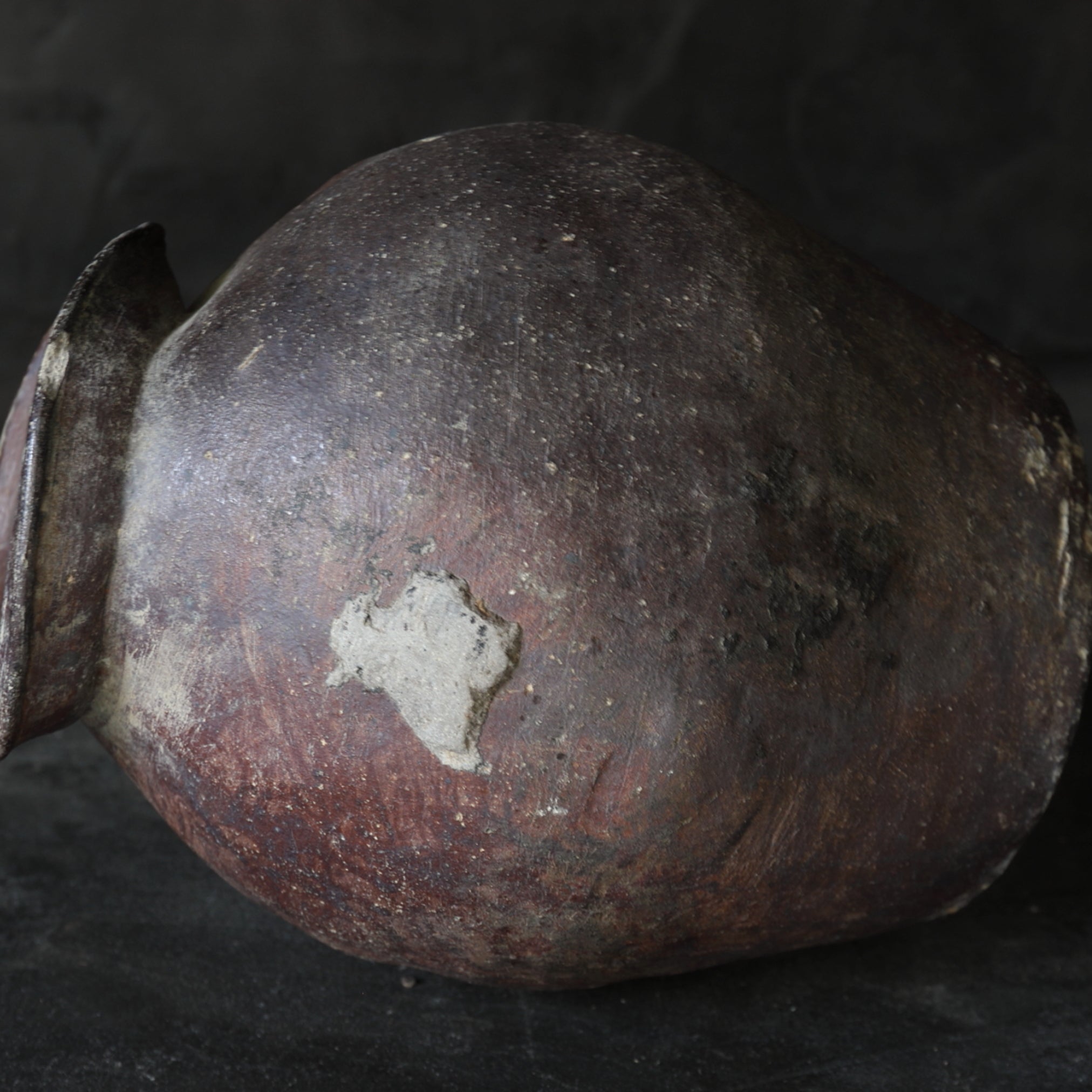 MISSHAPEN JAR, Ko-Tokoname, Muromachi Period(1336–1573CE)