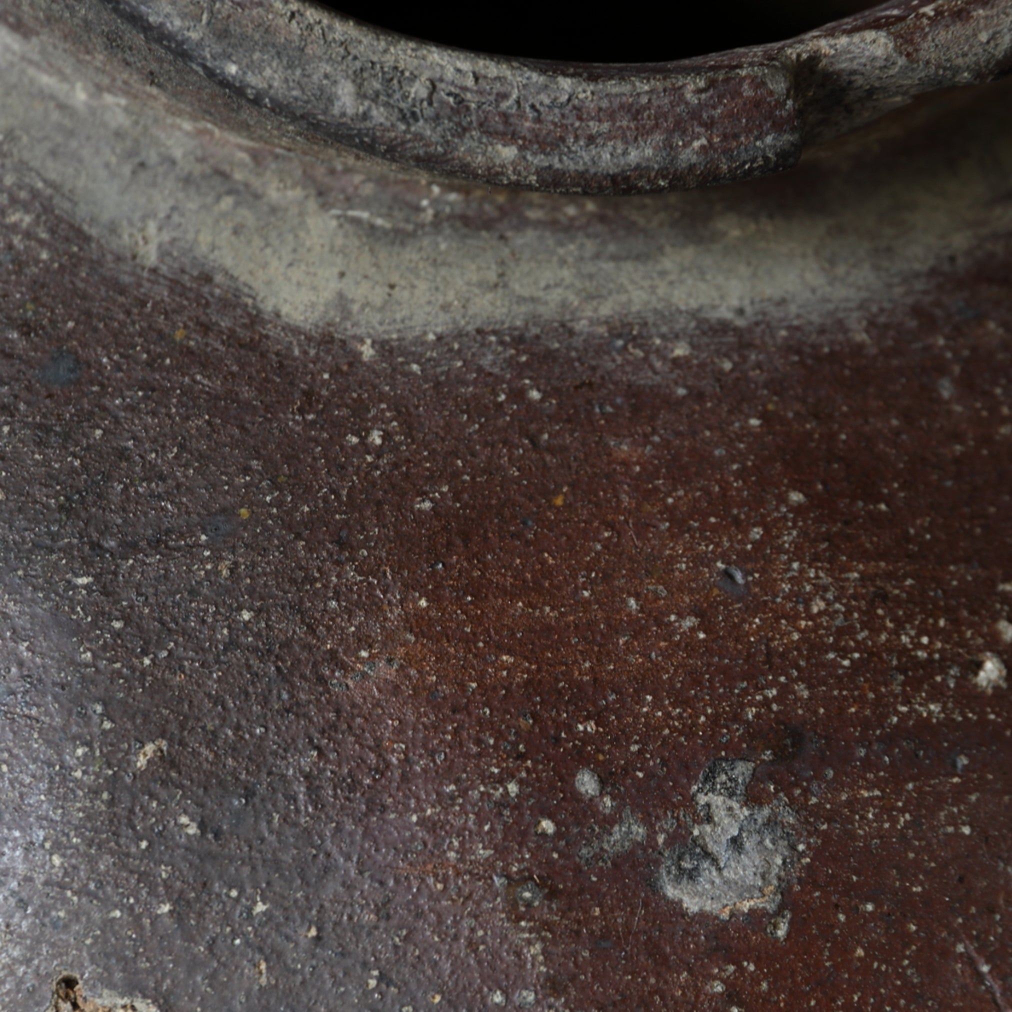 MISSHAPEN JAR, Ko-Tokoname, Muromachi Period(1336–1573CE)