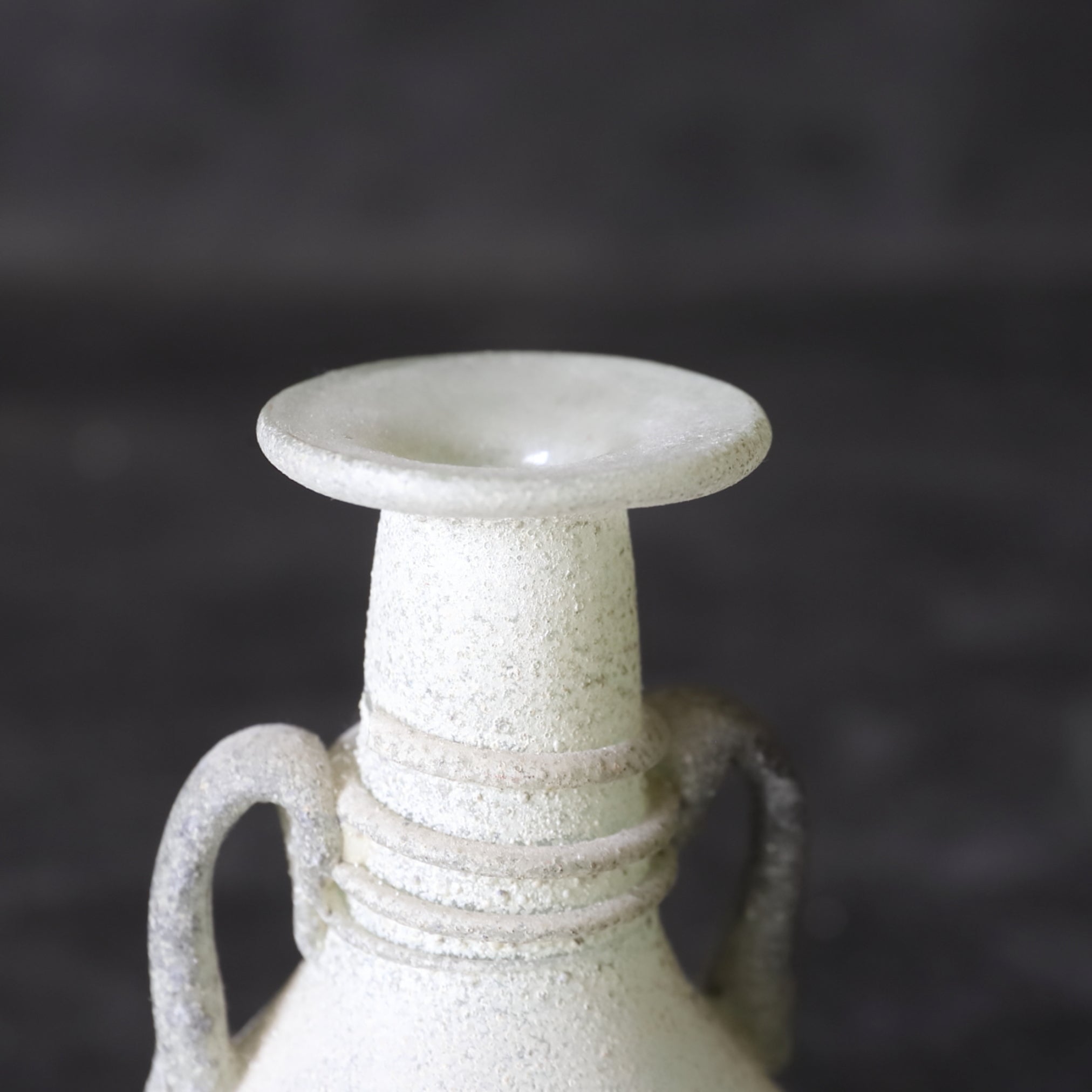 羅馬玻璃雙耳小瓶(先史, 西元3世紀以前)