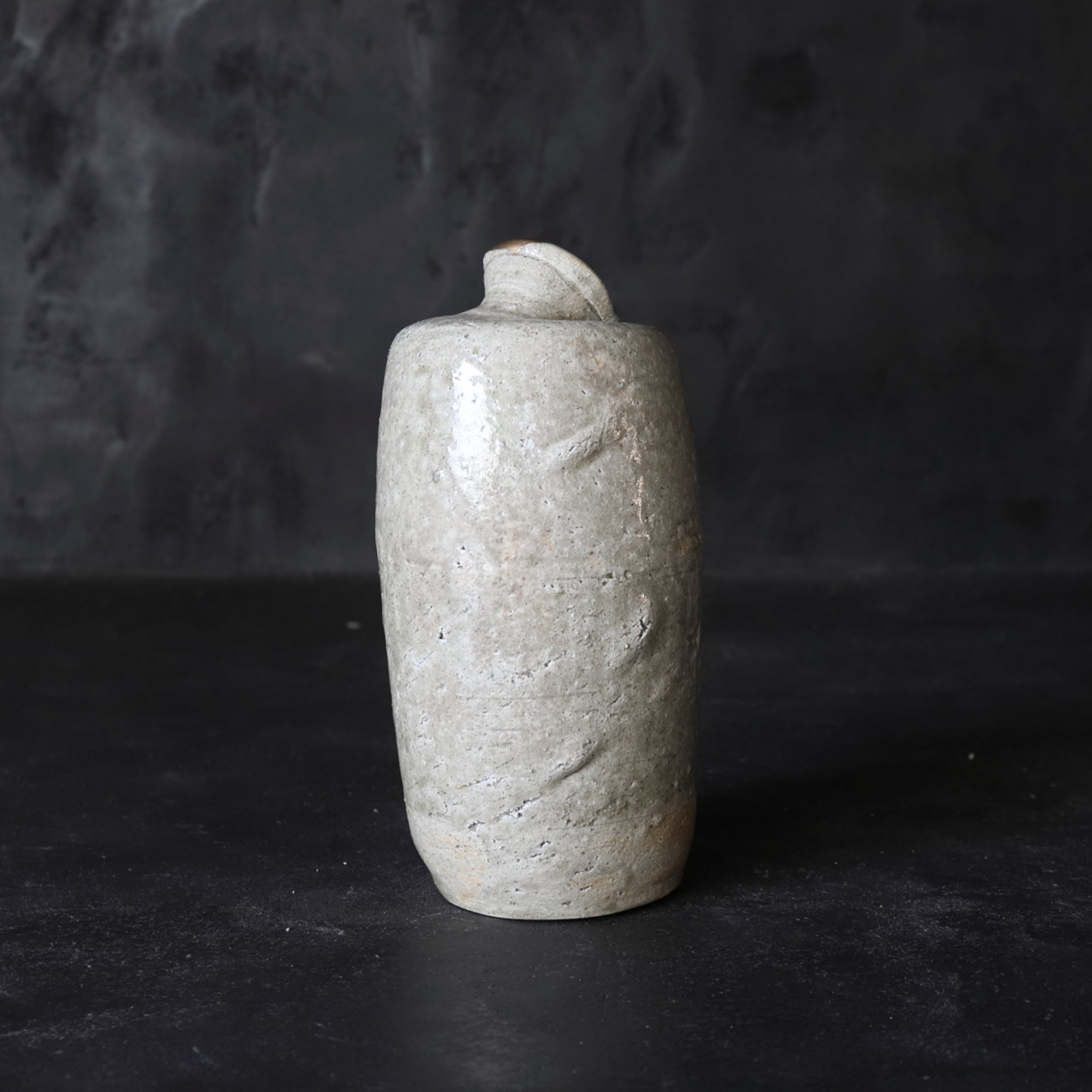 BOTELLA DEFORMADA, Ki-Seto, Período Edo(1603–1867 d. C.)