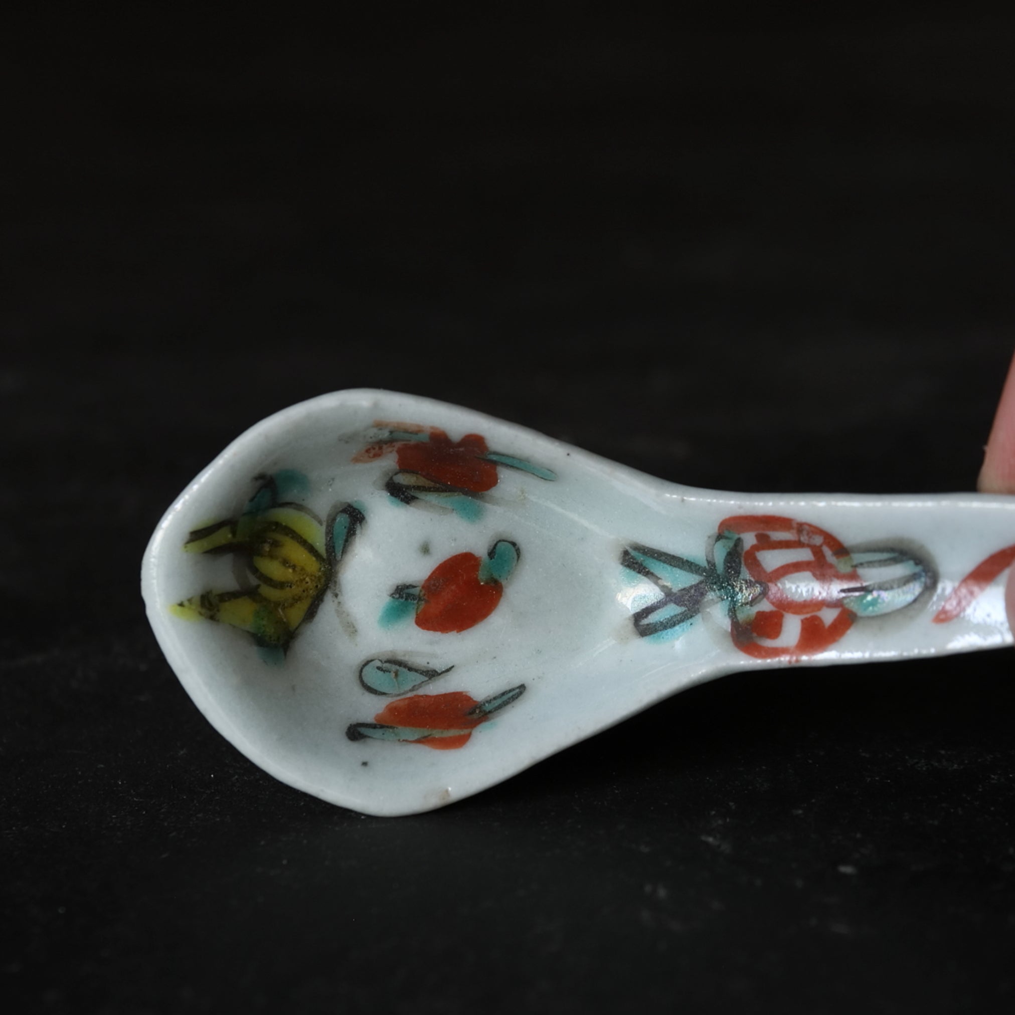 CUCCHIAIO DA ZUPPA CINESE, a2, Dinastia Qing(1616–1911 d.C.)