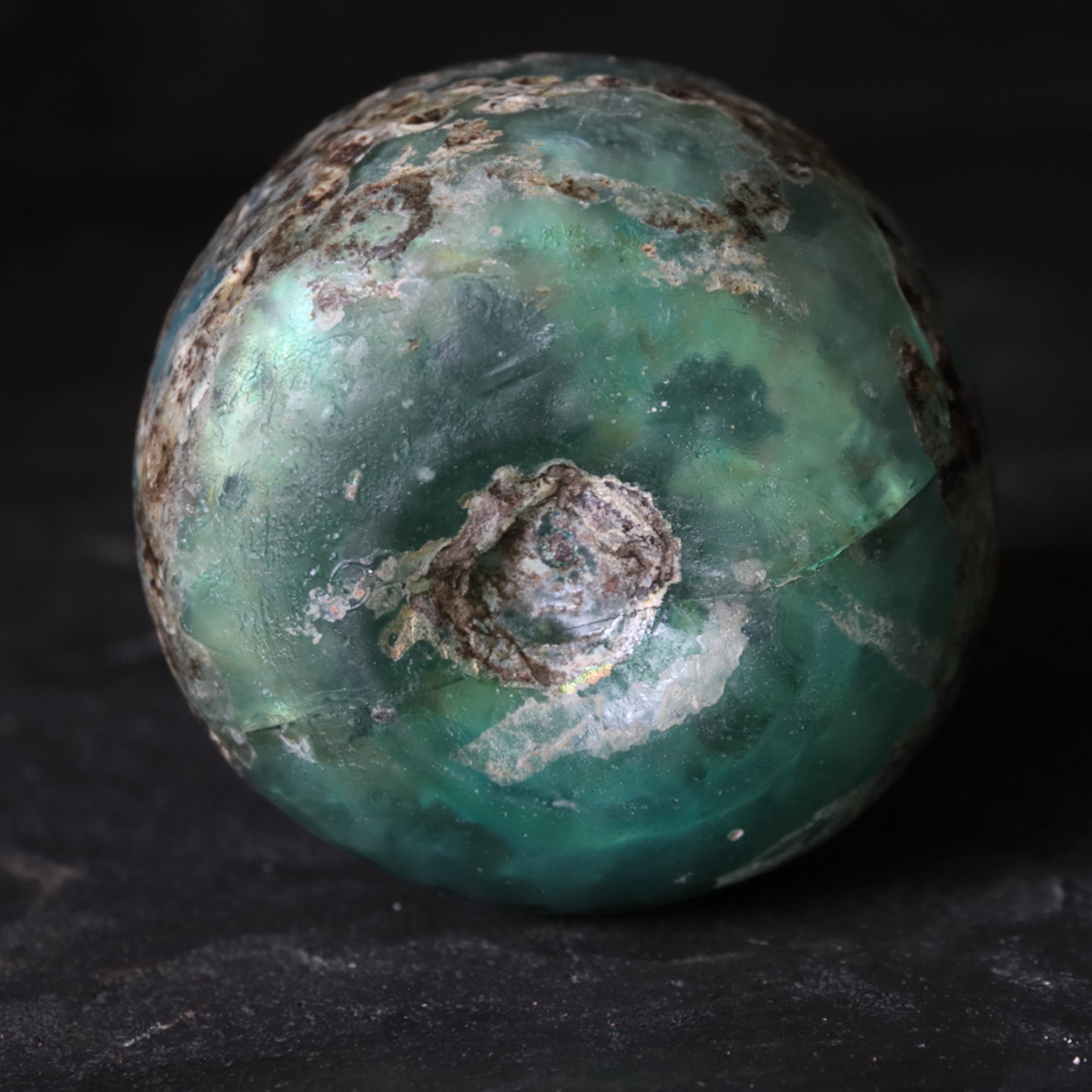 BOTELLA IRIDISCENTE DOBLE, Vidrio romano, Prehistoria(Antes del siglo III)