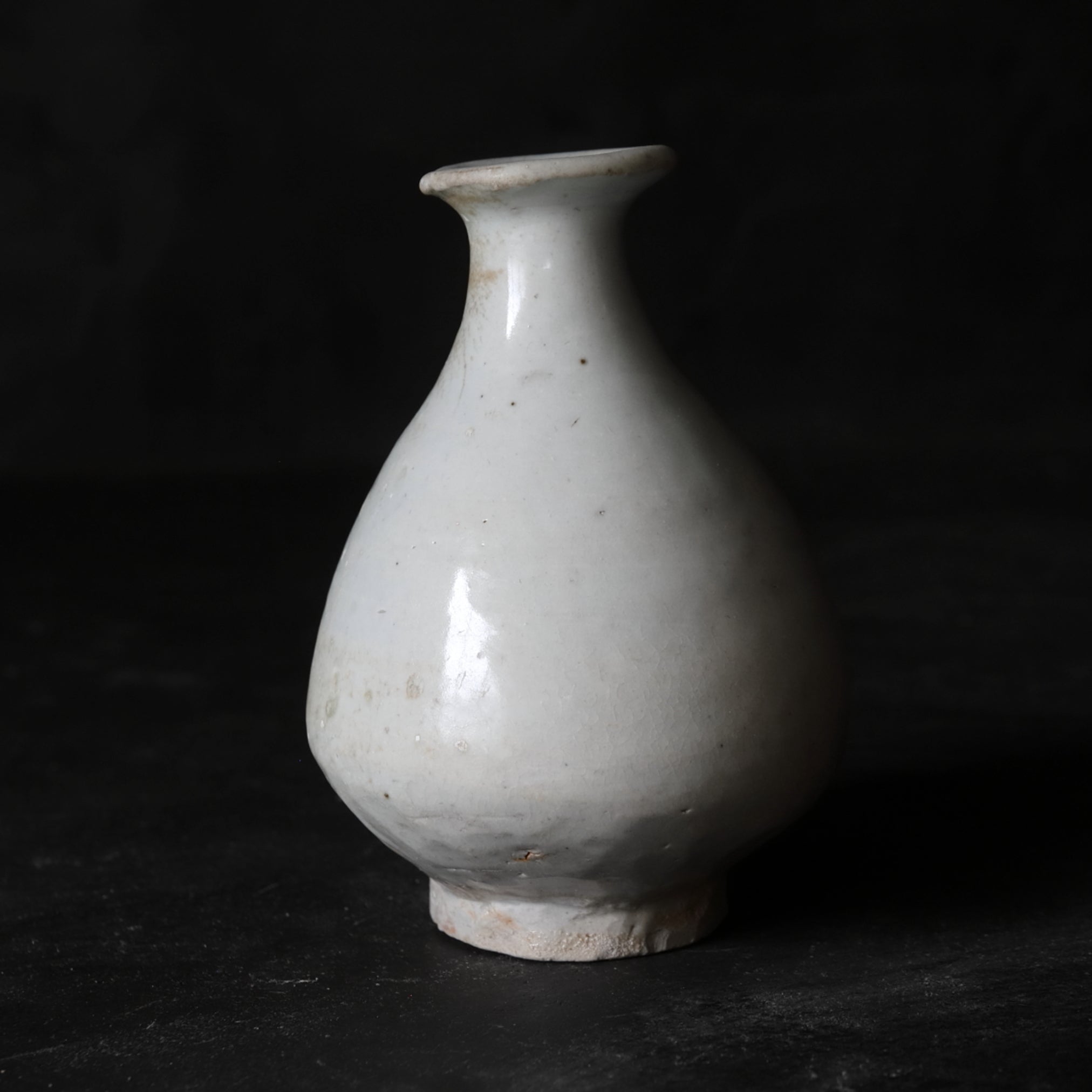 FLASCHE, Weißporzellan, Joseon-Dynastie(1392–1897 n. Chr.)