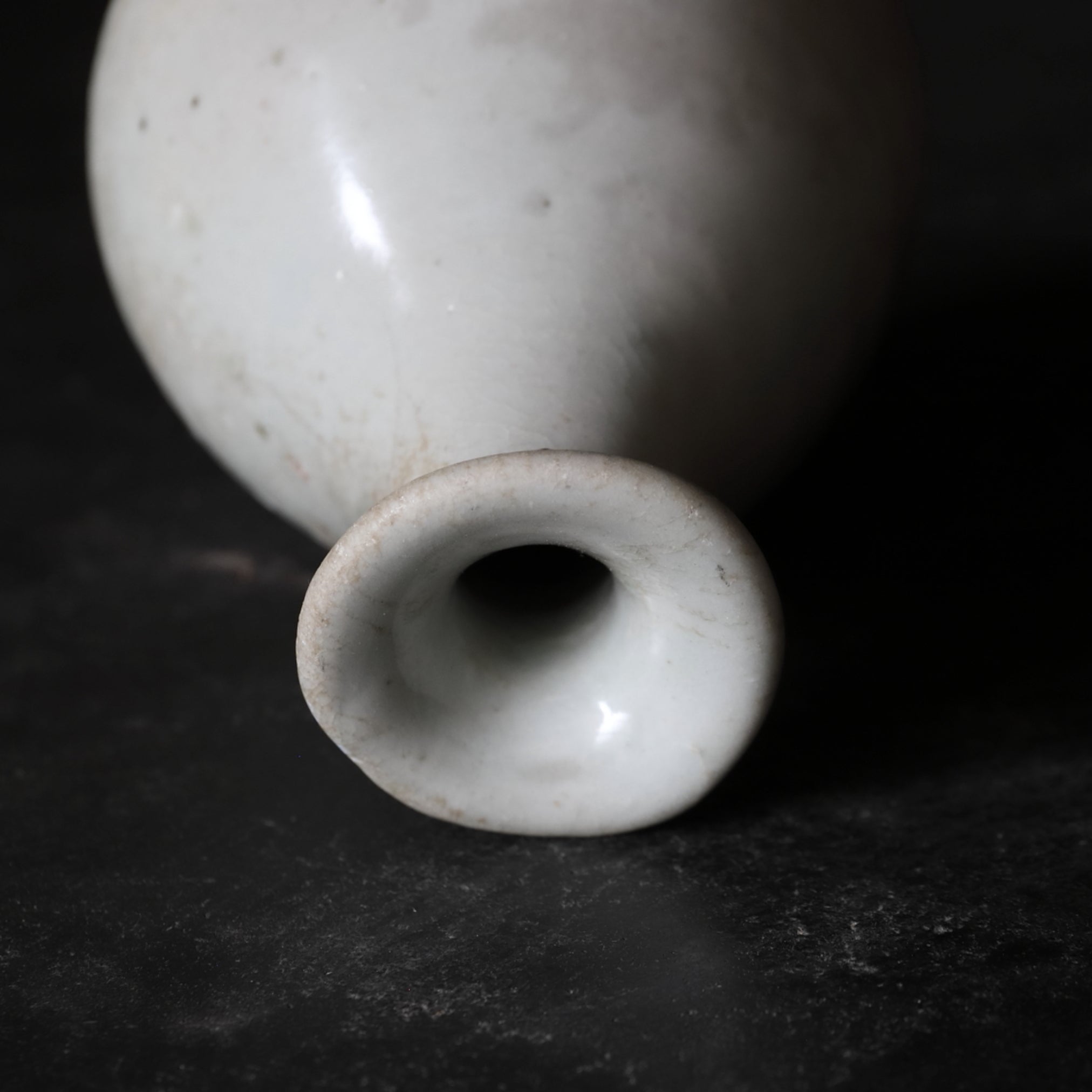 FLASCHE, Weißporzellan, Joseon-Dynastie(1392–1897 n. Chr.)