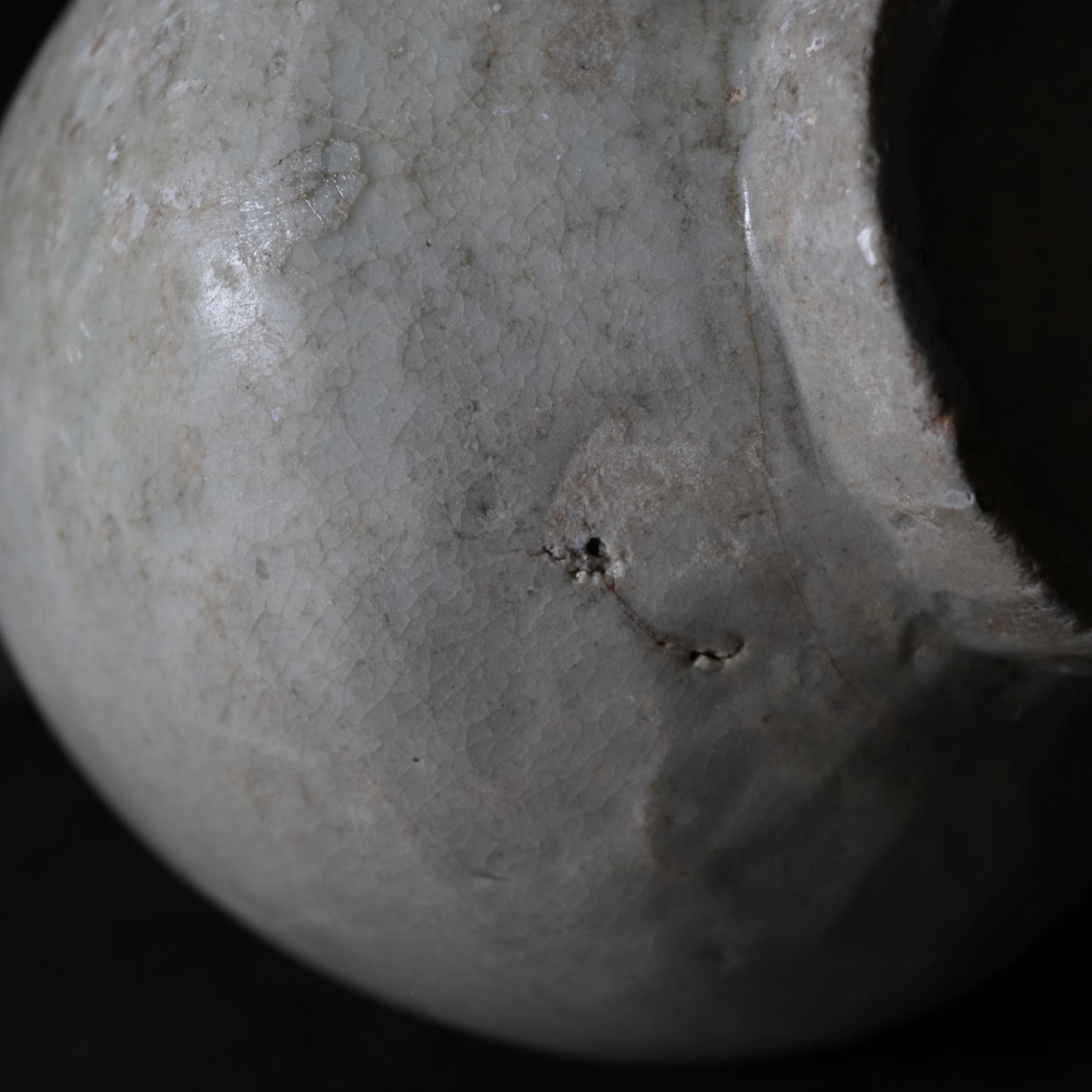 FLASCHE, Weißporzellan, Joseon-Dynastie(1392–1897 n. Chr.)