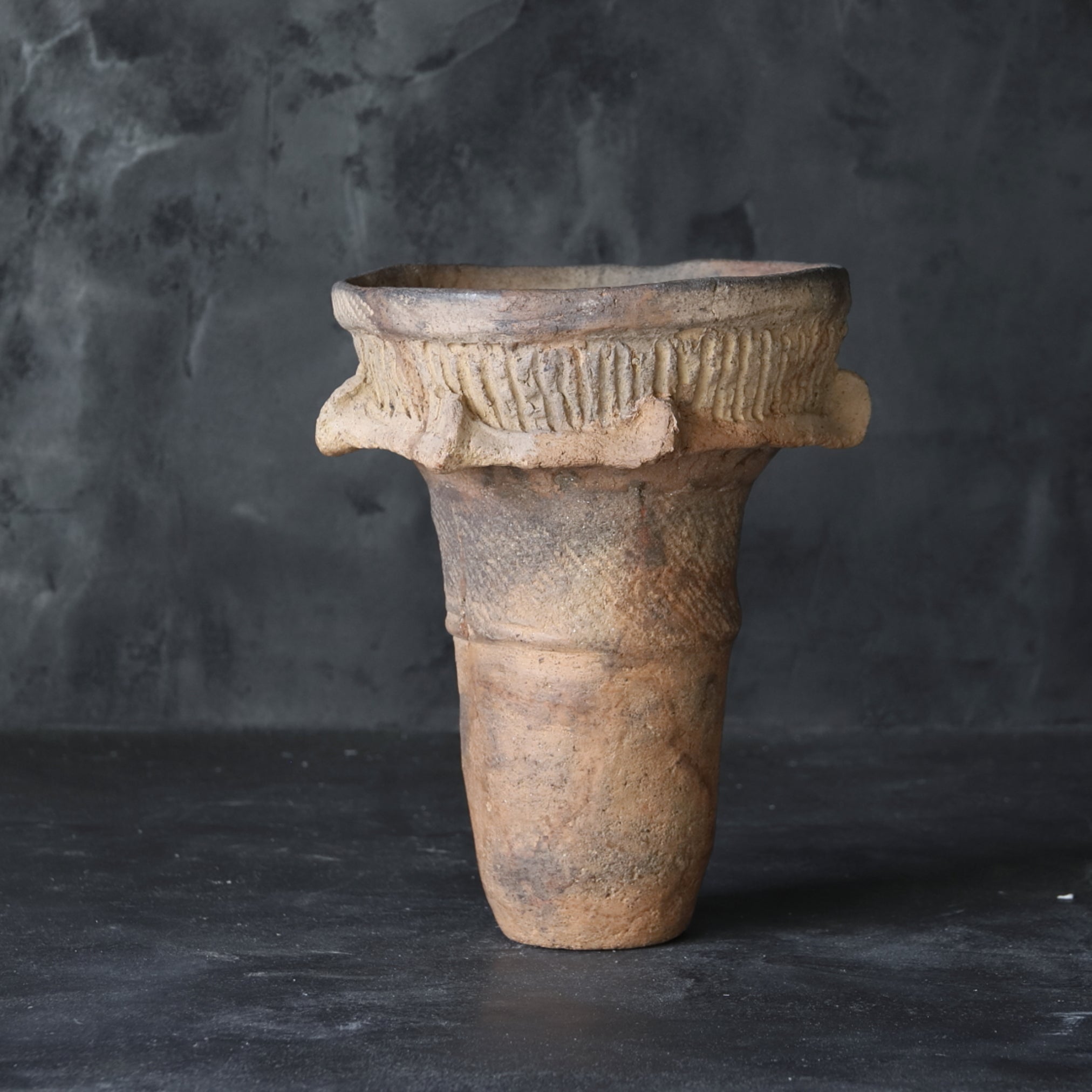 CUENCO PROFUNDO, Loza, Período Jomon(10000–300 a. C.)