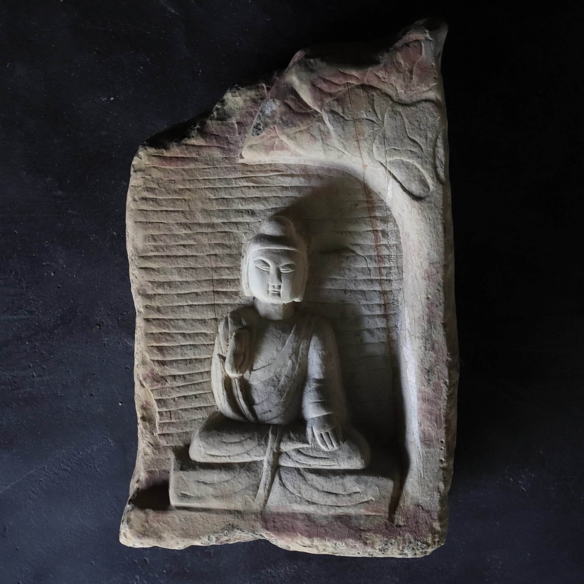 CAVE BUDDHA STATUE, Northern Wei Dynasty, Ancient(3rd–12th centuries)