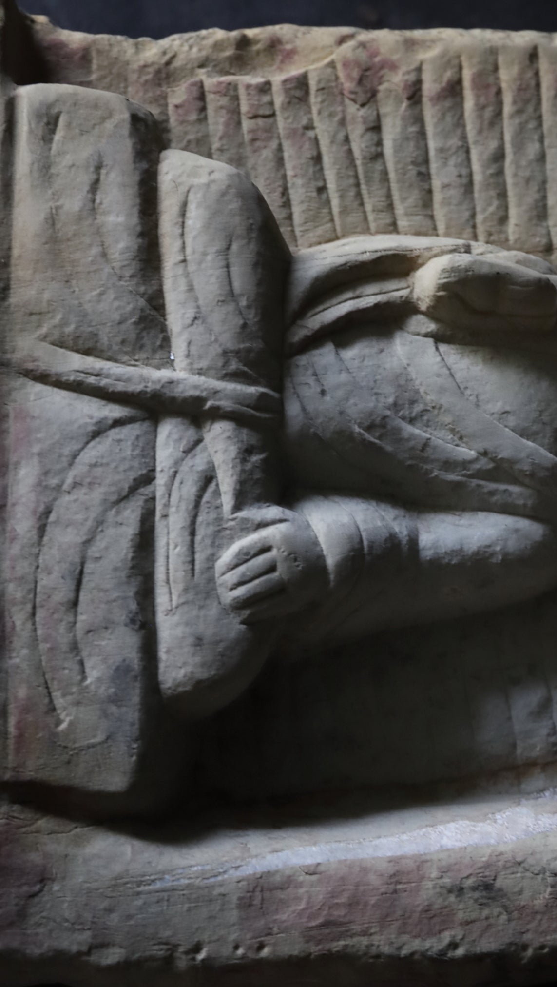 CAVE BUDDHA STATUE, Northern Wei Dynasty, Ancient(3rd–12th centuries)