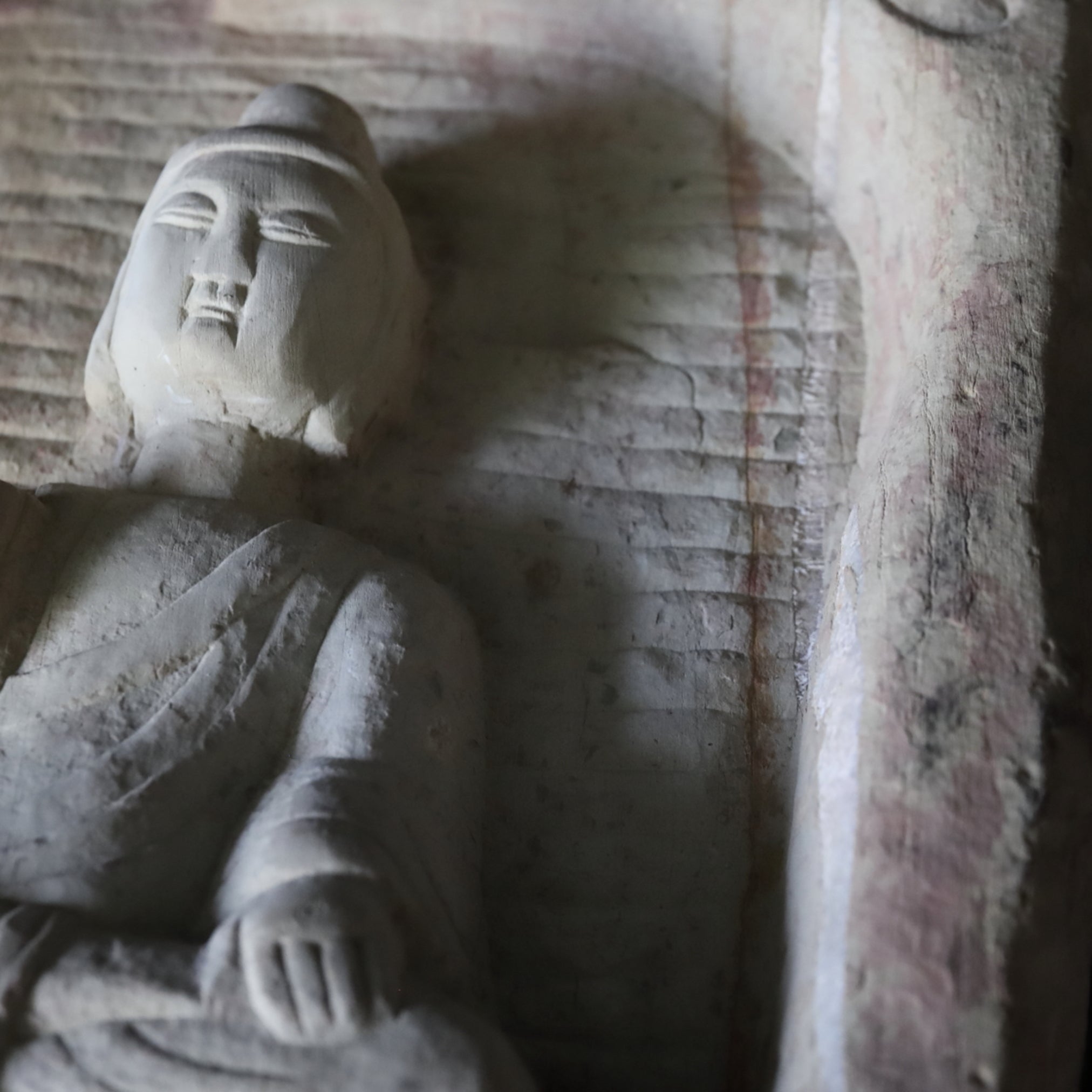 CAVE BUDDHA STATUE, Northern Wei Dynasty, Ancient(3rd–12th centuries)