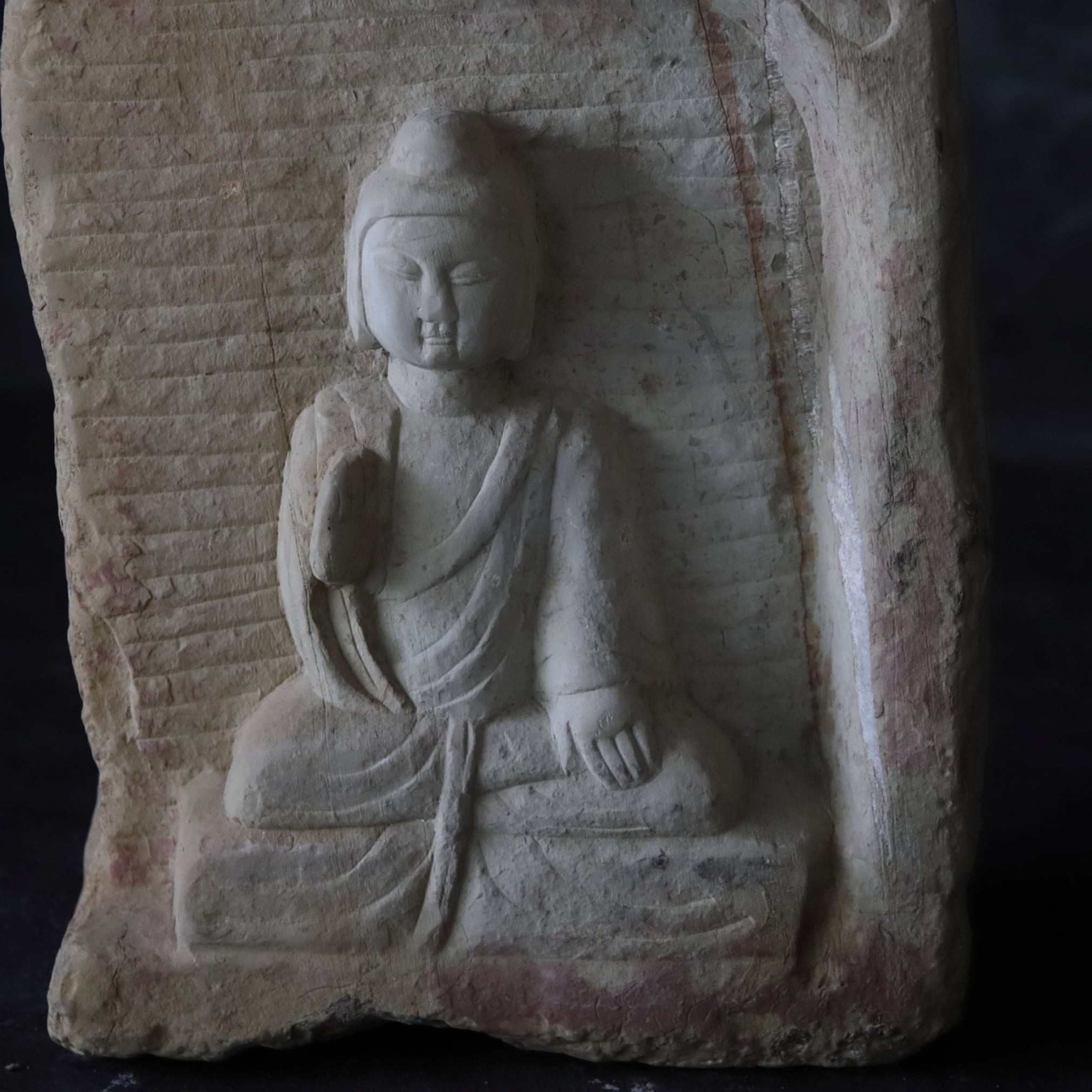 CAVE BUDDHA STATUE, Northern Wei Dynasty, Ancient(3rd–12th centuries)
