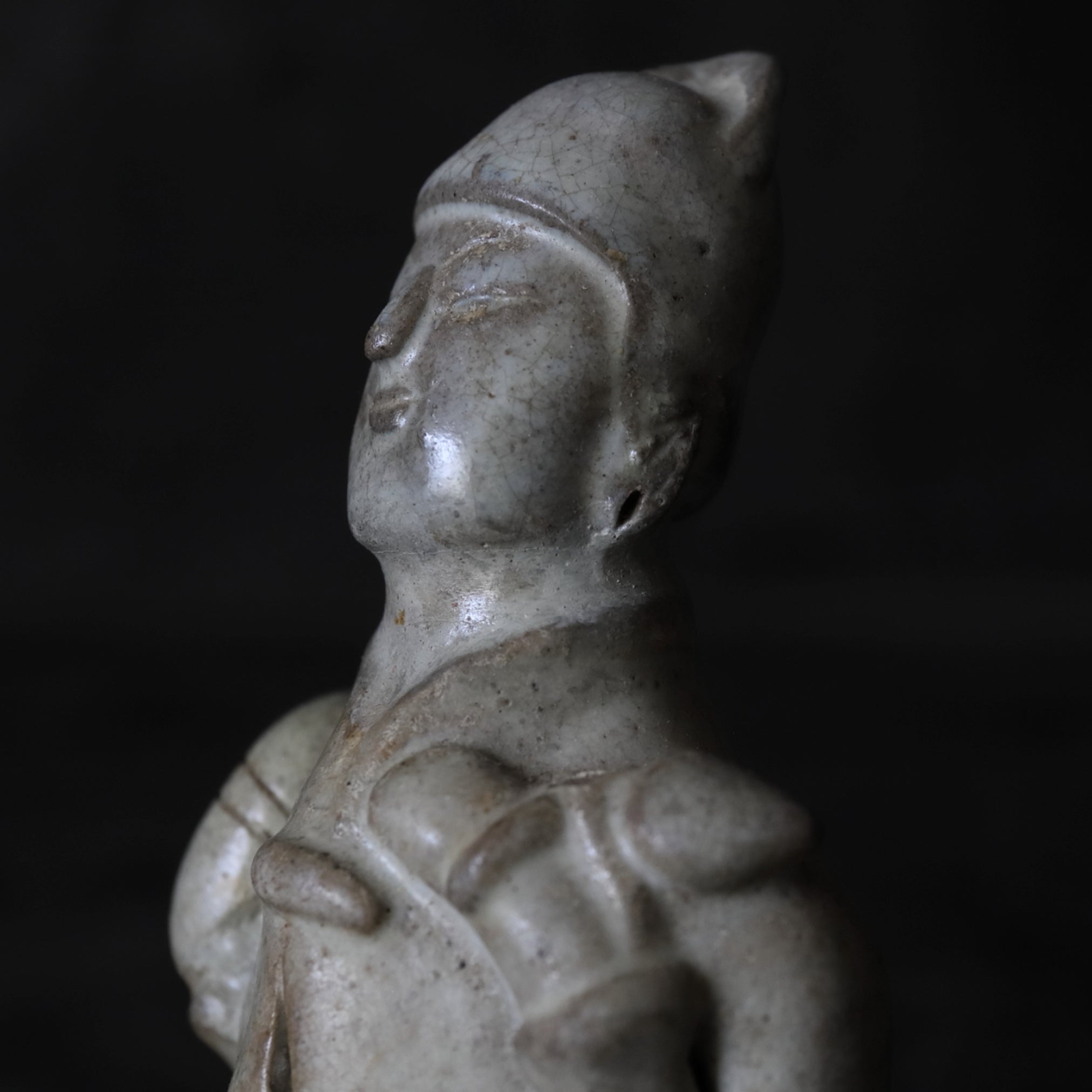 HUMAN FIGURE, Sawankhalok Ware, Middle Ages(12th–16th centuries)