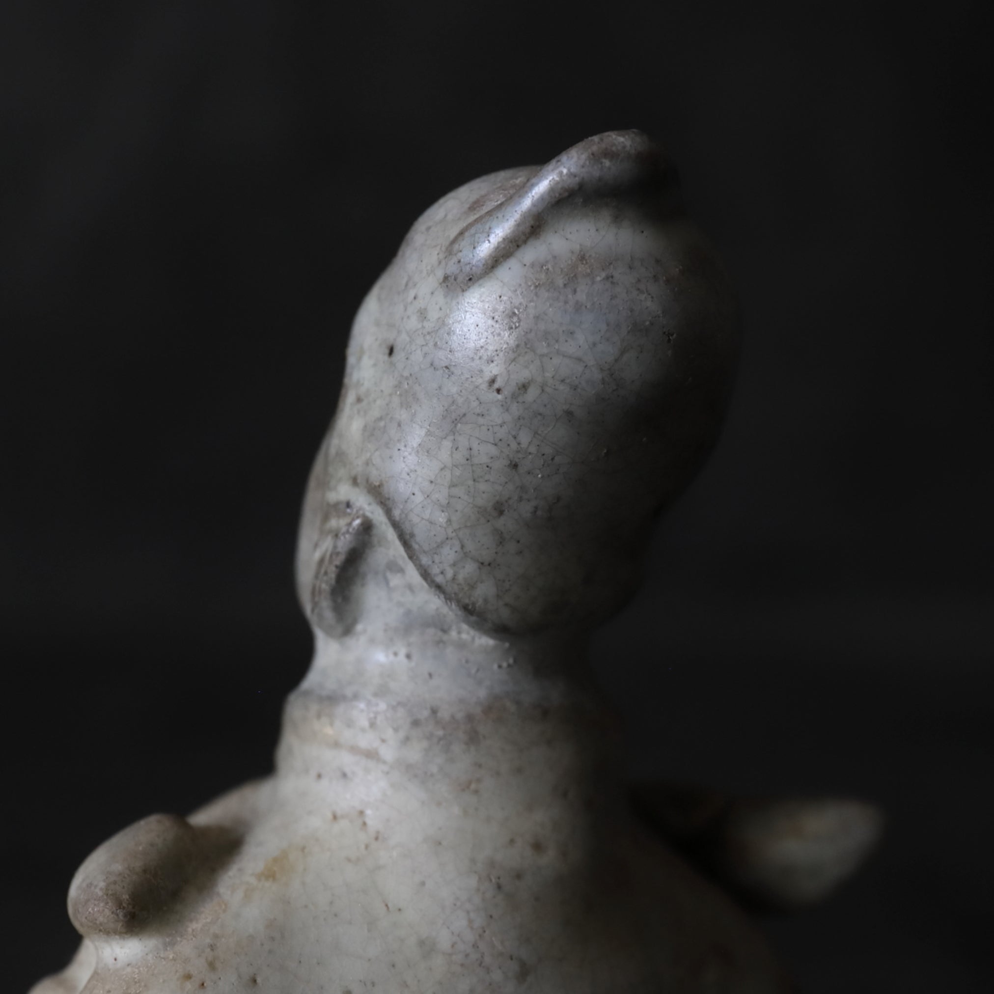 HUMAN FIGURE, Sawankhalok Ware, Middle Ages(12th–16th centuries)