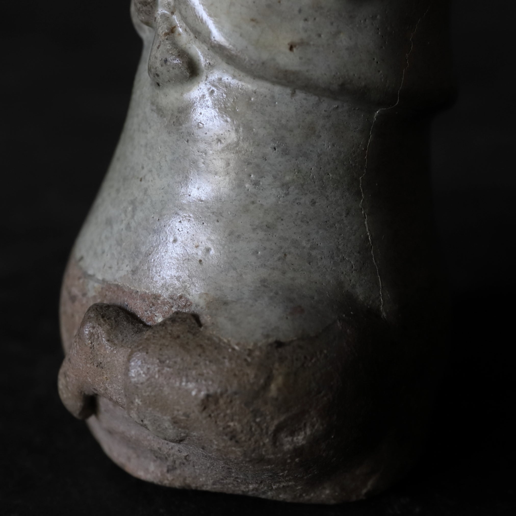 HUMAN FIGURE, Sawankhalok Ware, Middle Ages(12th–16th centuries)