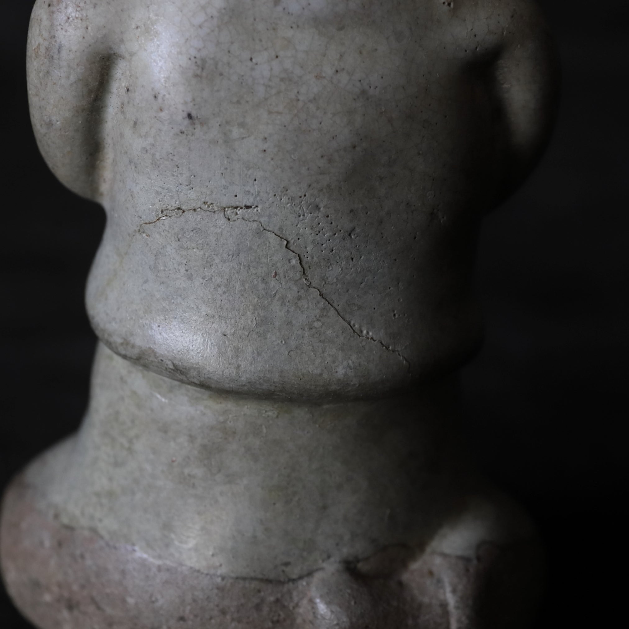 HUMAN FIGURE, Sawankhalok Ware, Middle Ages(12th–16th centuries)