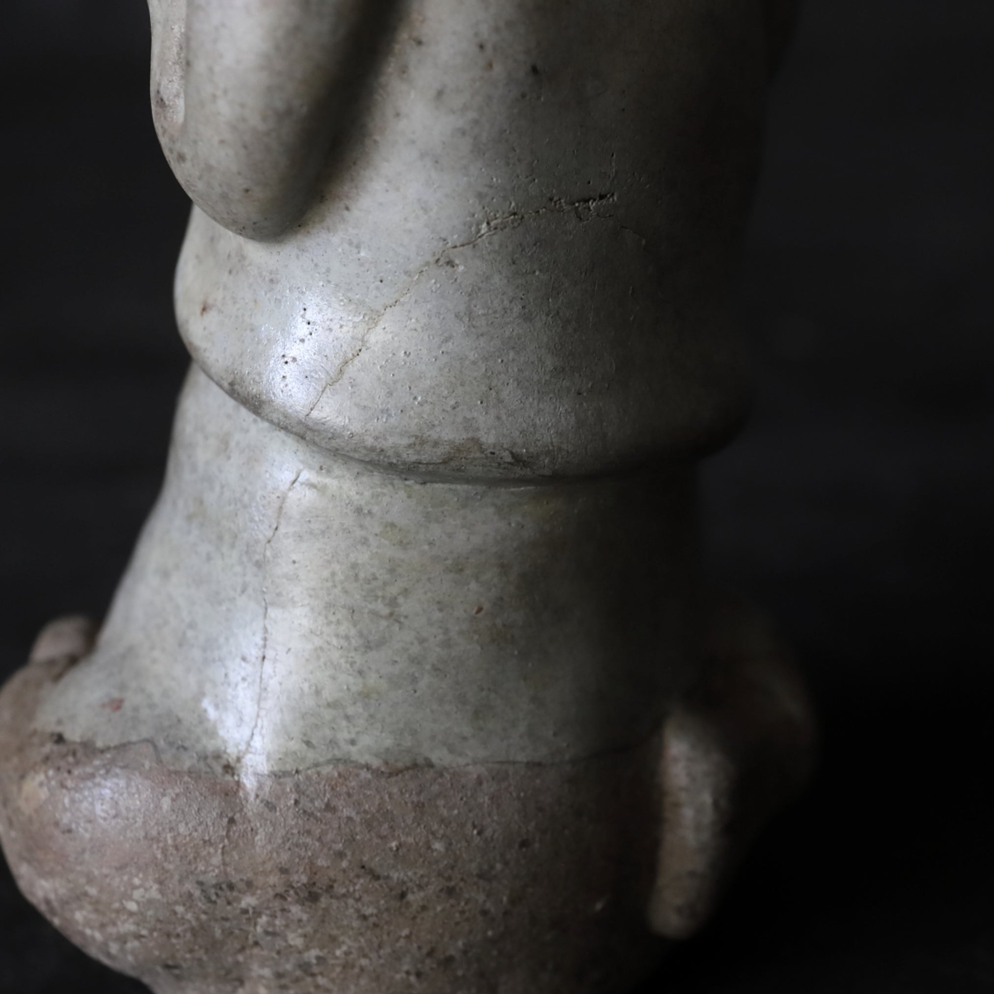 HUMAN FIGURE, Sawankhalok Ware, Middle Ages(12th–16th centuries)