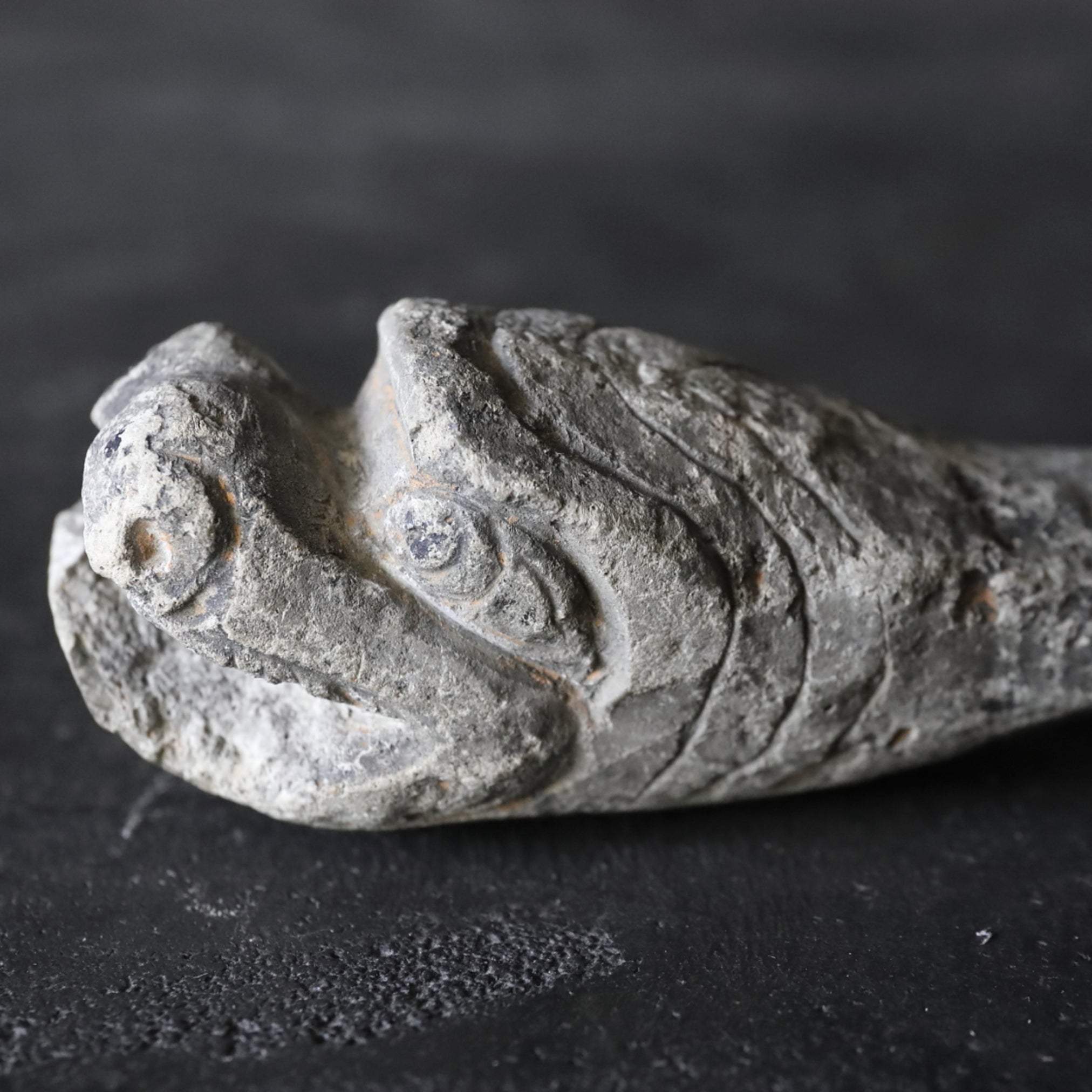 STONE DRAGON-HEAD ORNAMENT, Joseon Dynasty(1392–1897CE)