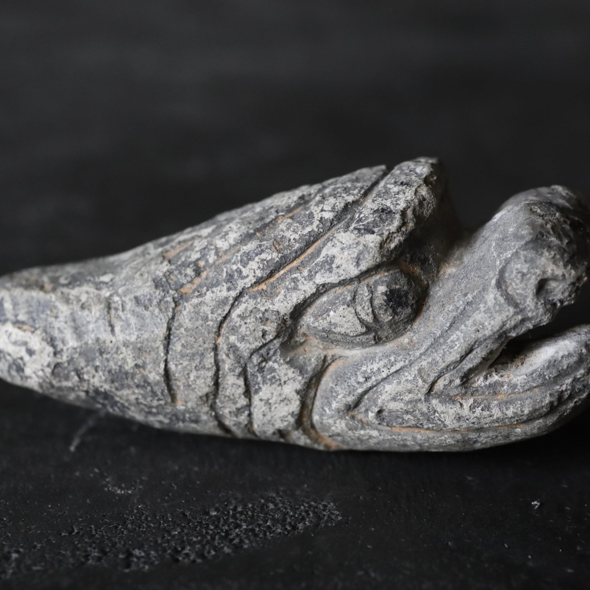STONE DRAGON-HEAD ORNAMENT, Joseon Dynasty(1392–1897CE)