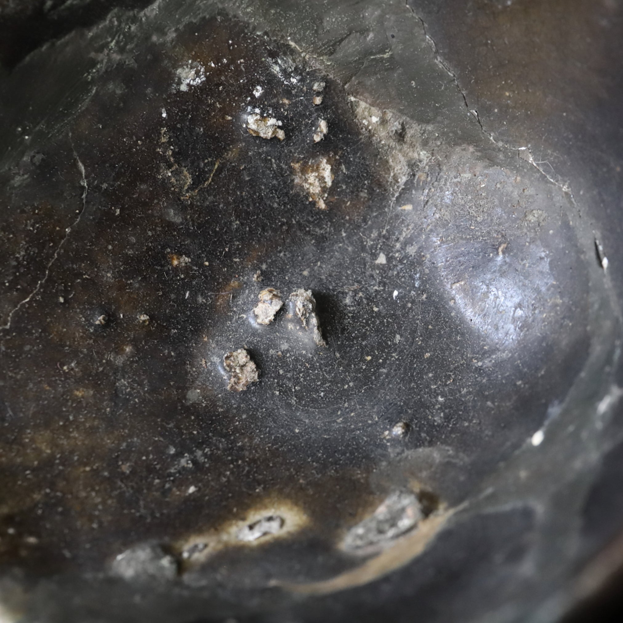 TEA BOWL, Ko-Mino, iron-glazed, Muromachi Period(1336–1573CE)