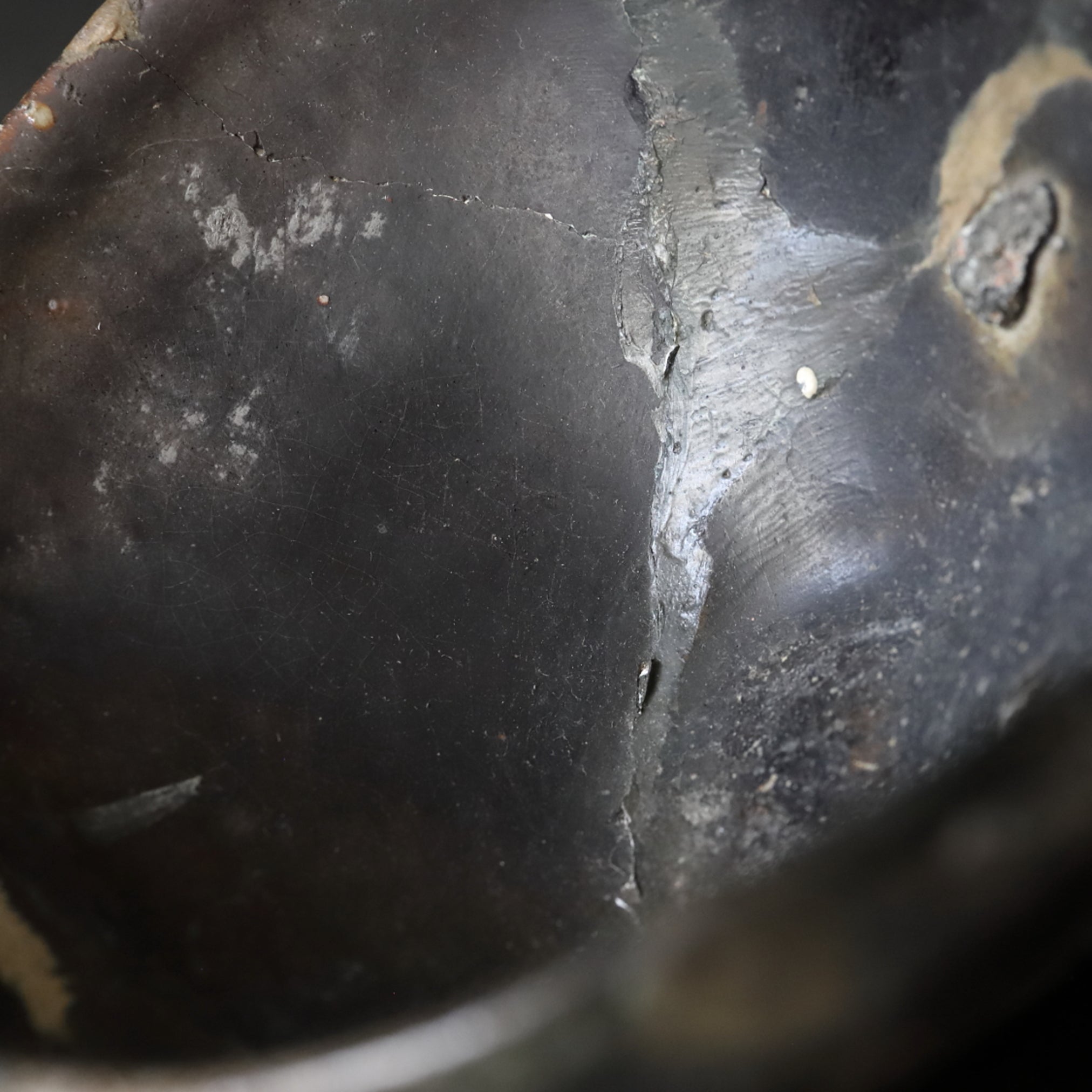 TEA BOWL, Ko-Mino, iron-glazed, Muromachi Period(1336–1573CE)